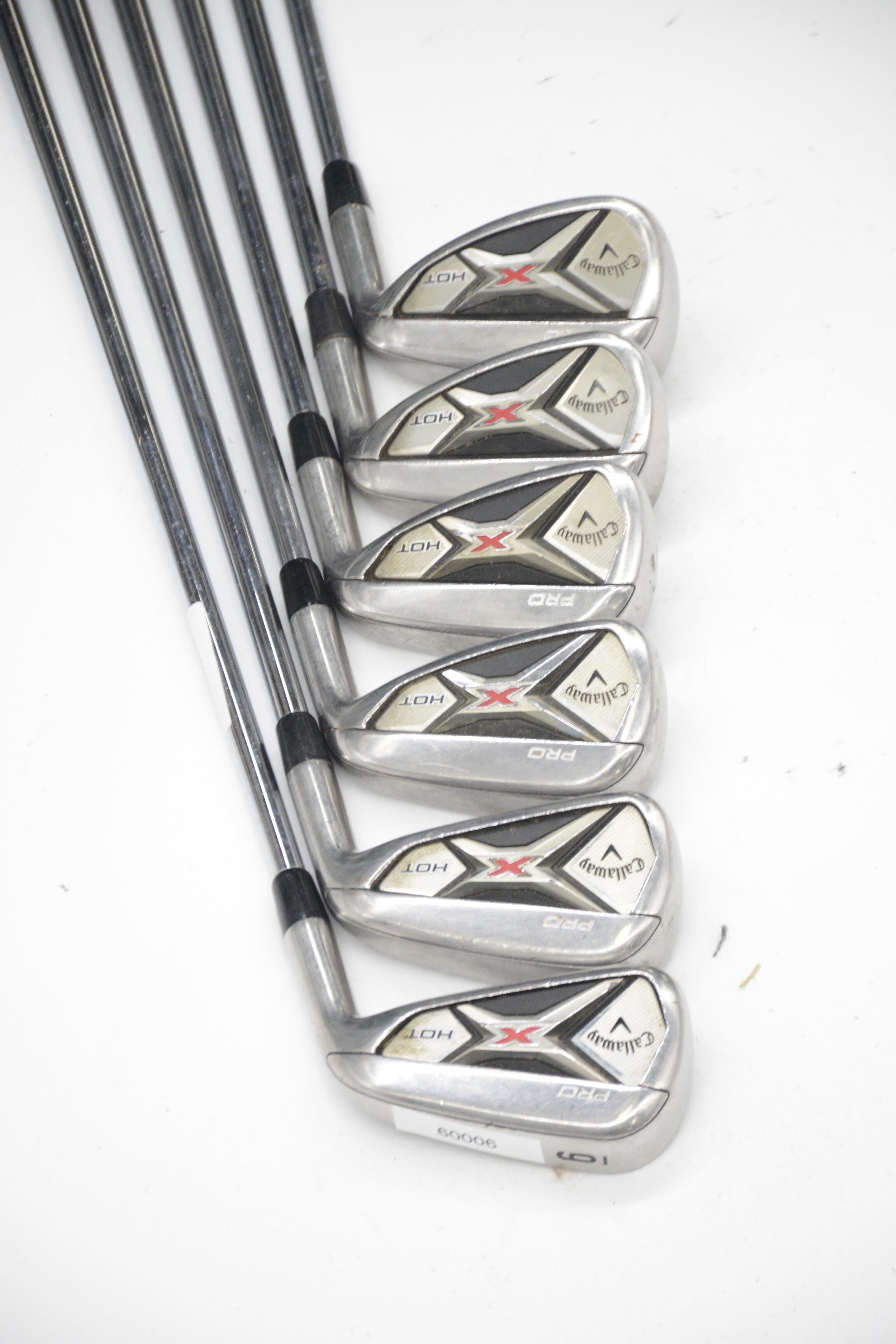 Callaway X Hot Pro 6-AW Iron Set R Flex Std Length Golf Clubs GolfRoots 