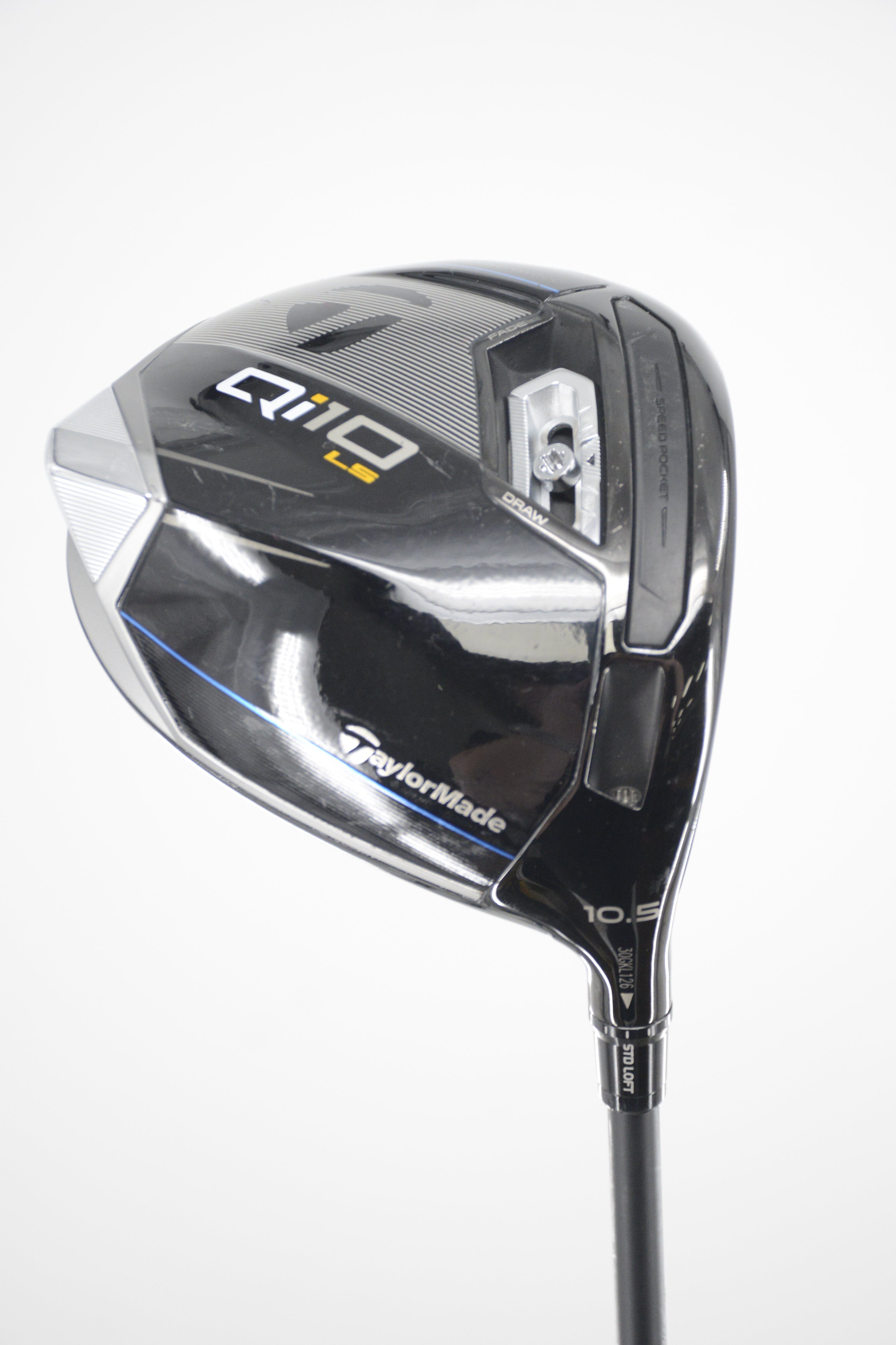 TaylorMade Qi10 LS 10.5 Degree Driver S Flex 45.5" Golf Clubs GolfRoots 