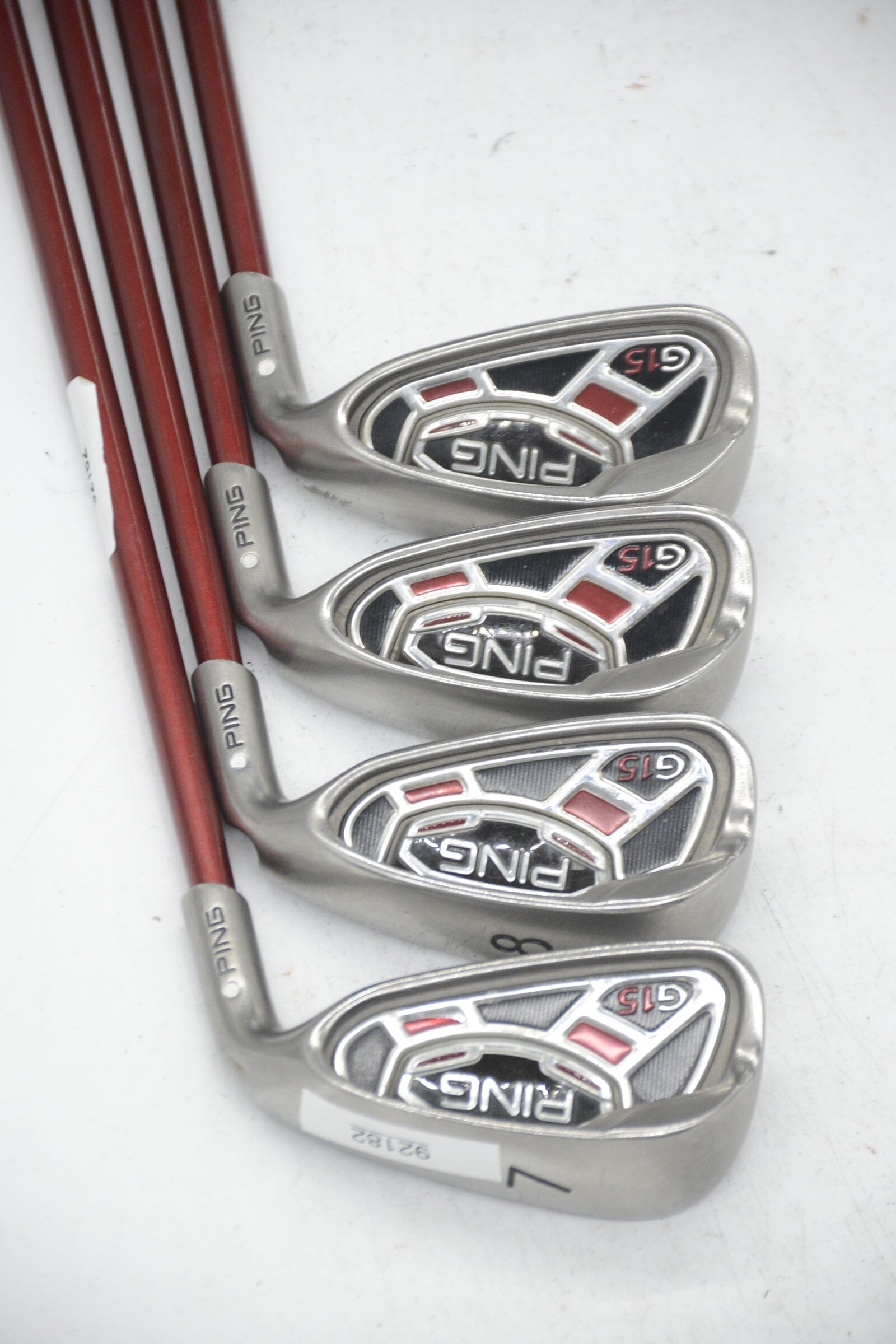 Women's Ping G15 7-PW Iron Set W Flex 35.75" Golf Clubs GolfRoots 