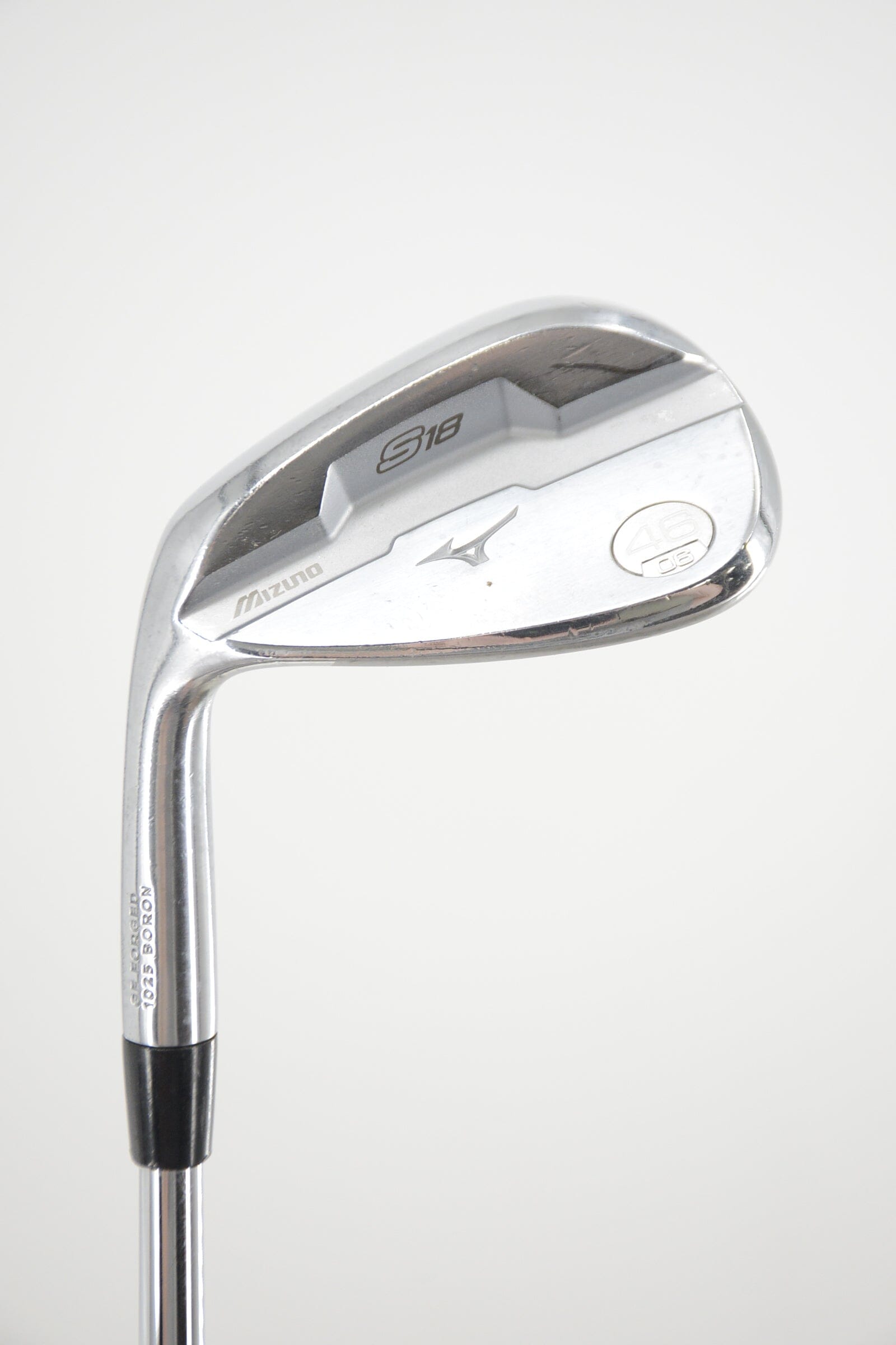 Lefty Mizuno S18 White Satin 46 Degree Wedge Wedge Flex 35.5" Golf Clubs GolfRoots 