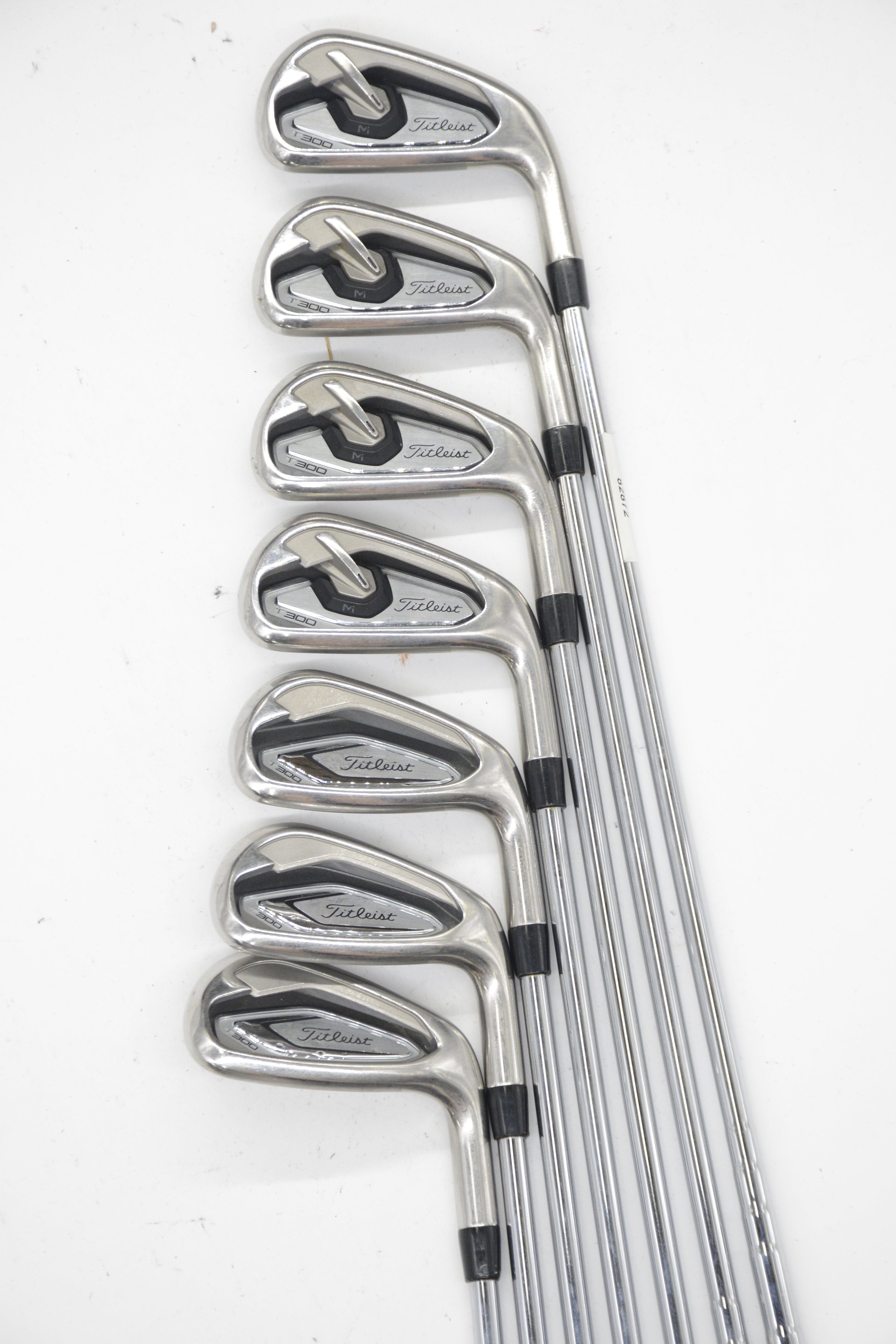 Titleist T300 4-PW Iron Set R Flex Std Length Golf Clubs GolfRoots 