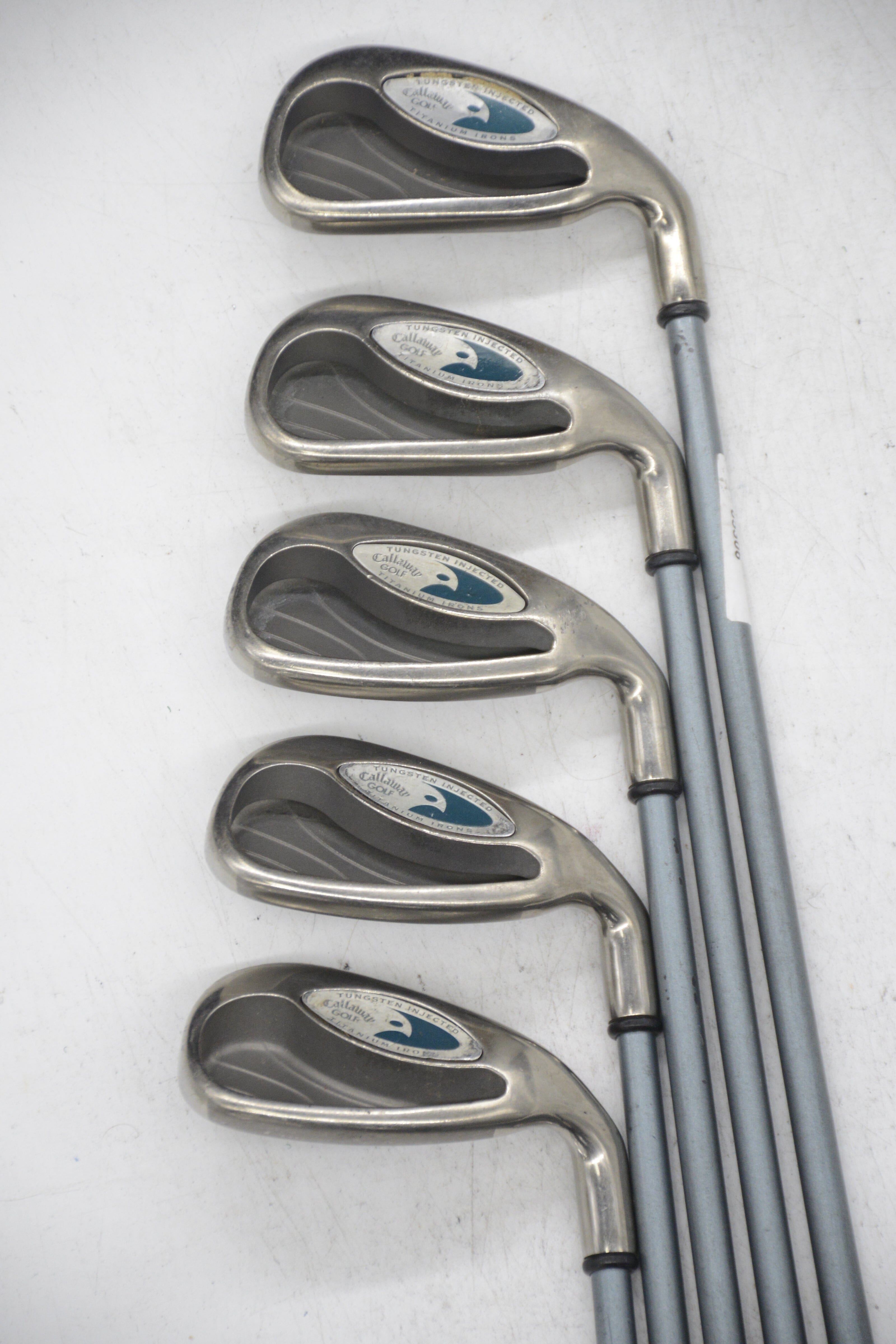 Women's Callaway Hawk Eye Vft 5, 7-PW Iron Set W Flex -0.75" Golf Clubs GolfRoots 