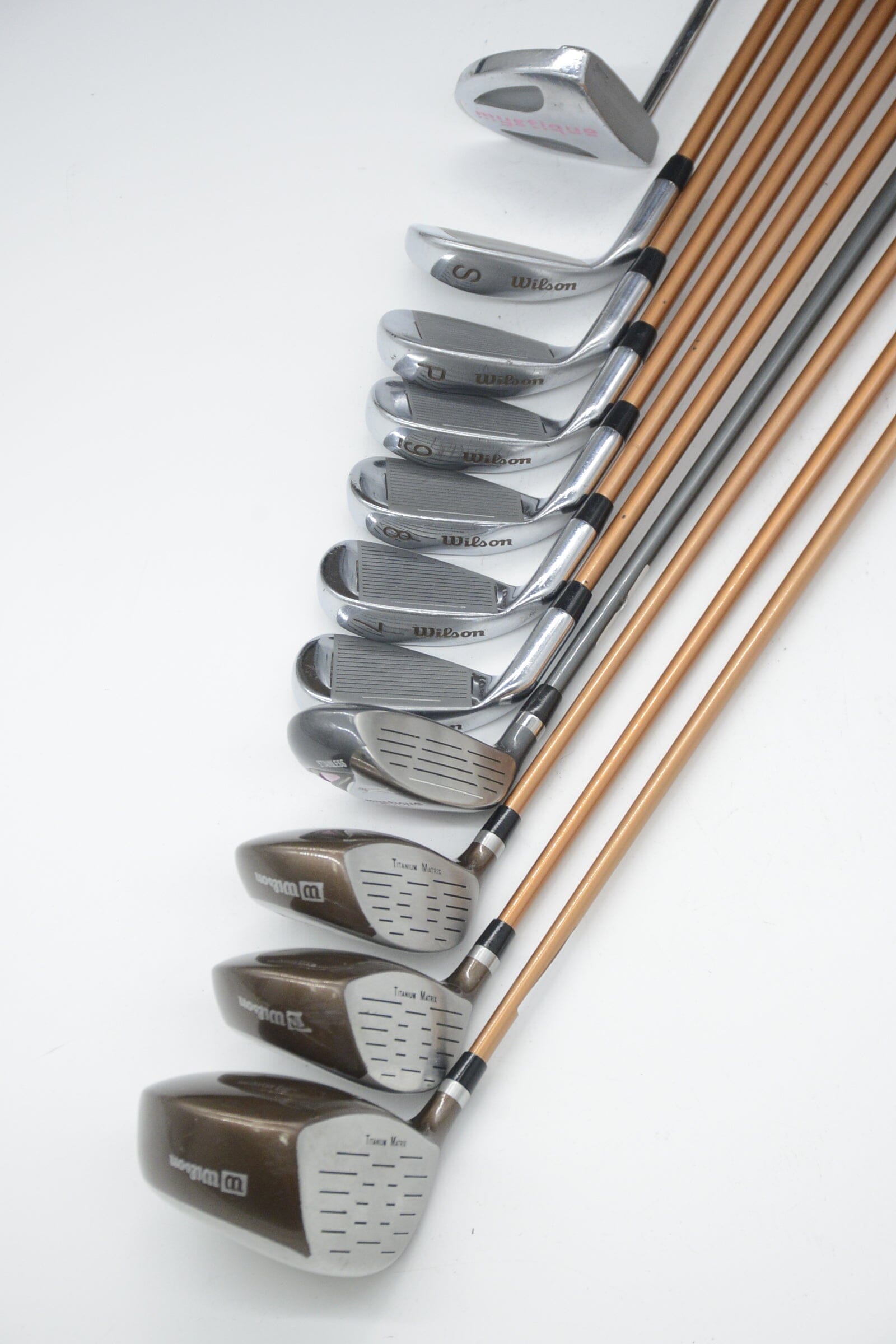 Women's Wilson Oversize Mixed Full Set W Flex -0.25" Golf Clubs GolfRoots 