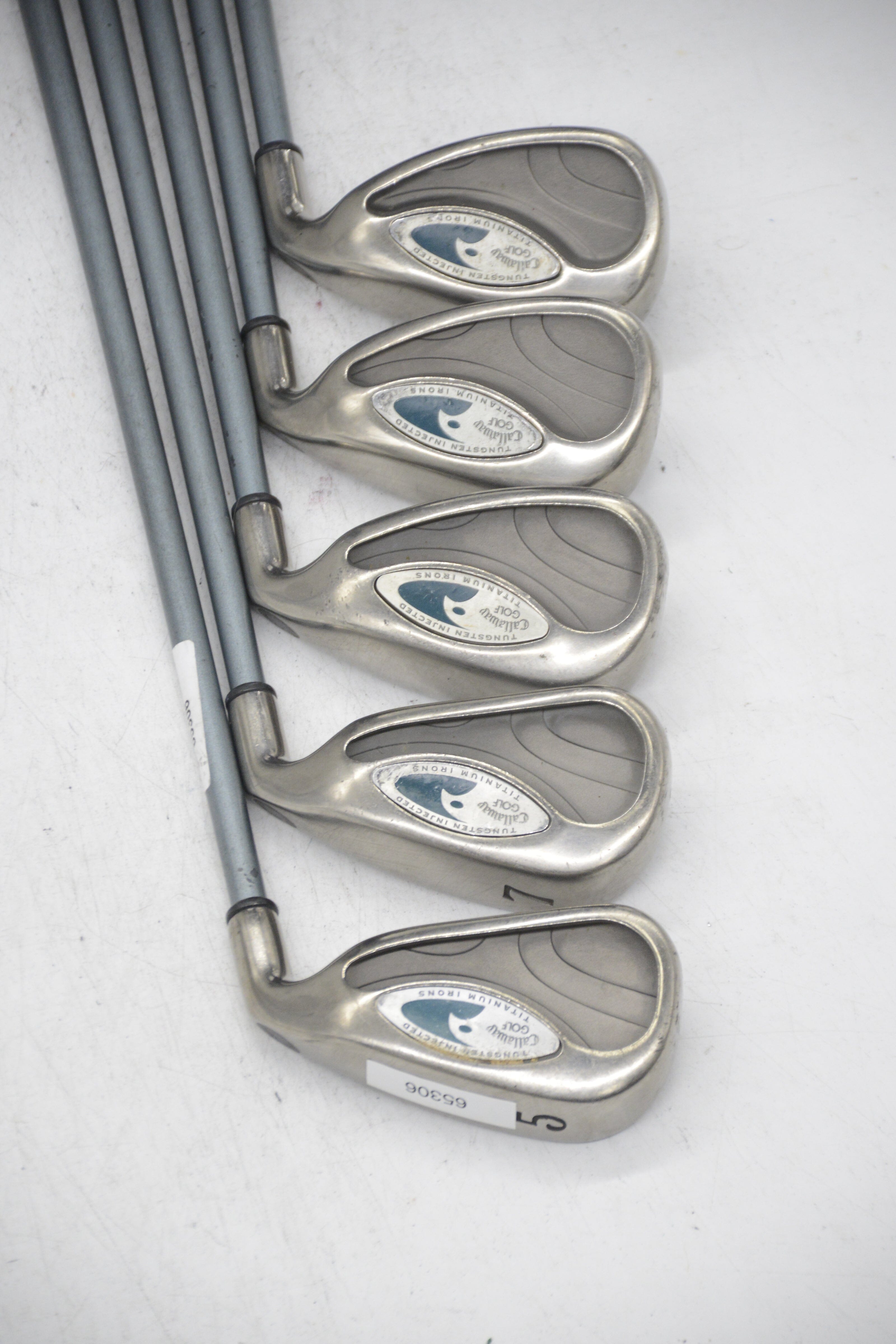 Women's Callaway Hawk Eye Vft 5, 7-PW Iron Set W Flex -0.75" Golf Clubs GolfRoots 