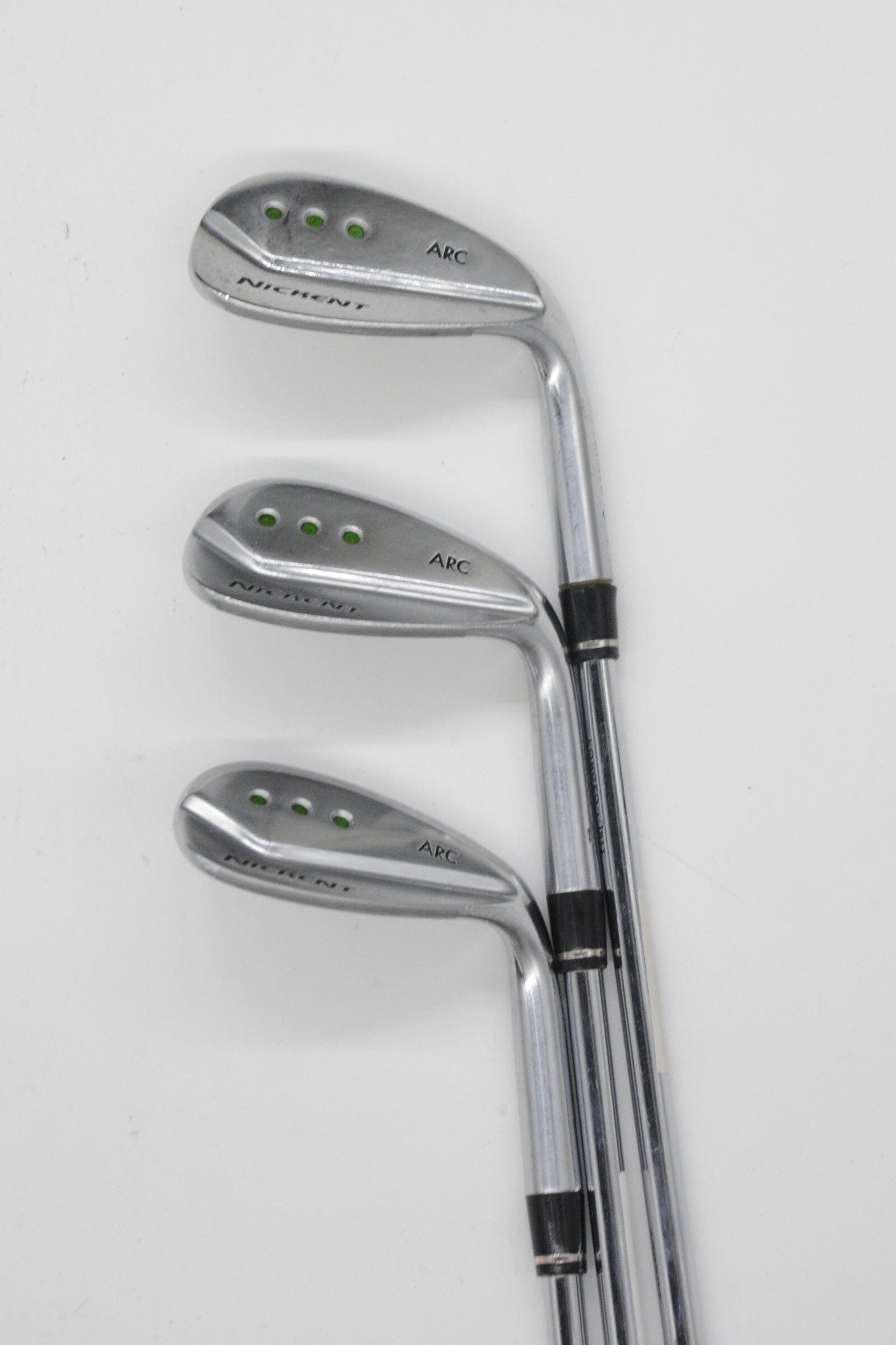 Nickent Arc Stainless 50, 56, 60 Degree Wedge Set R Flex