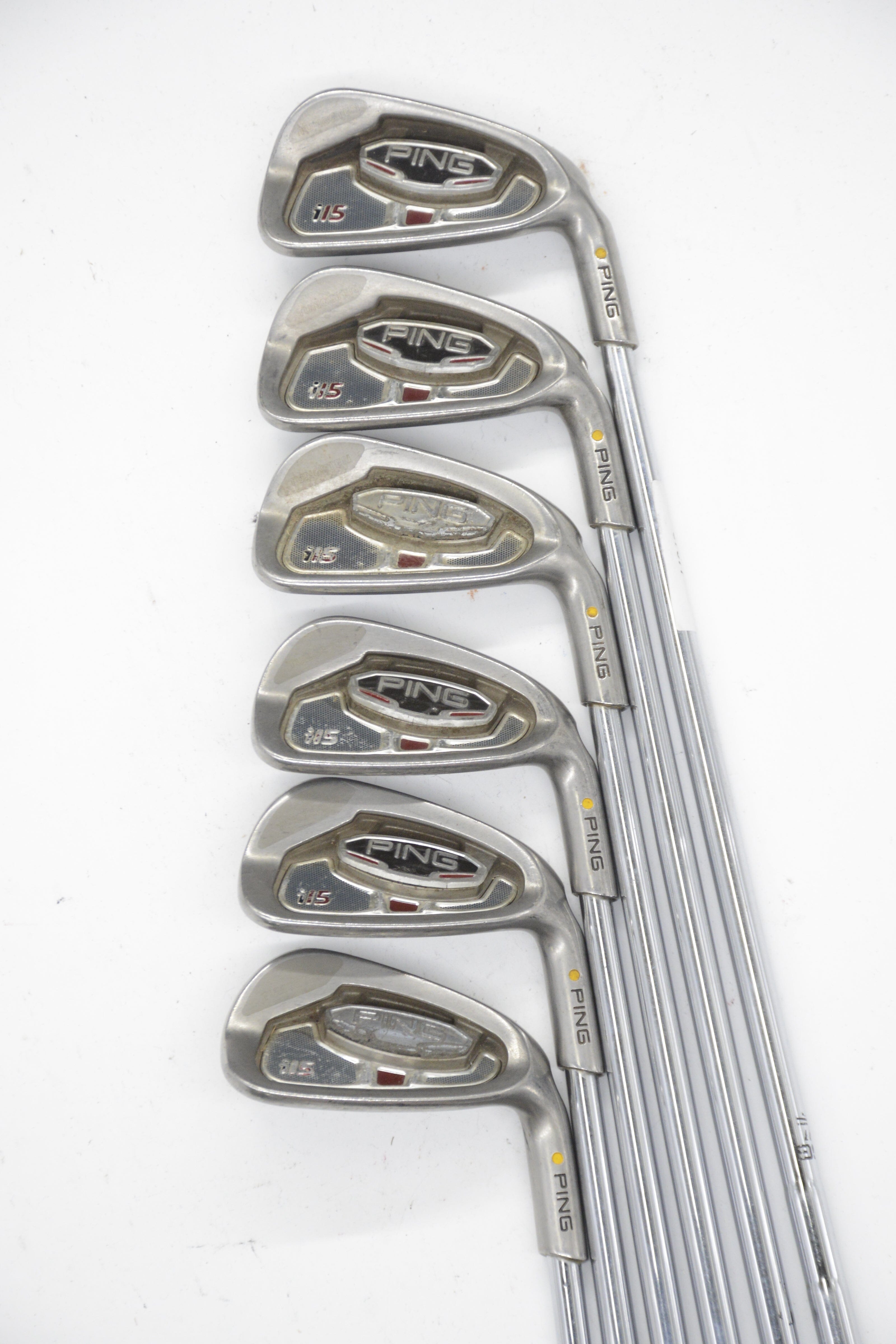 Ping I15 5-PW Iron Set S Flex -0.25" Golf Clubs GolfRoots 