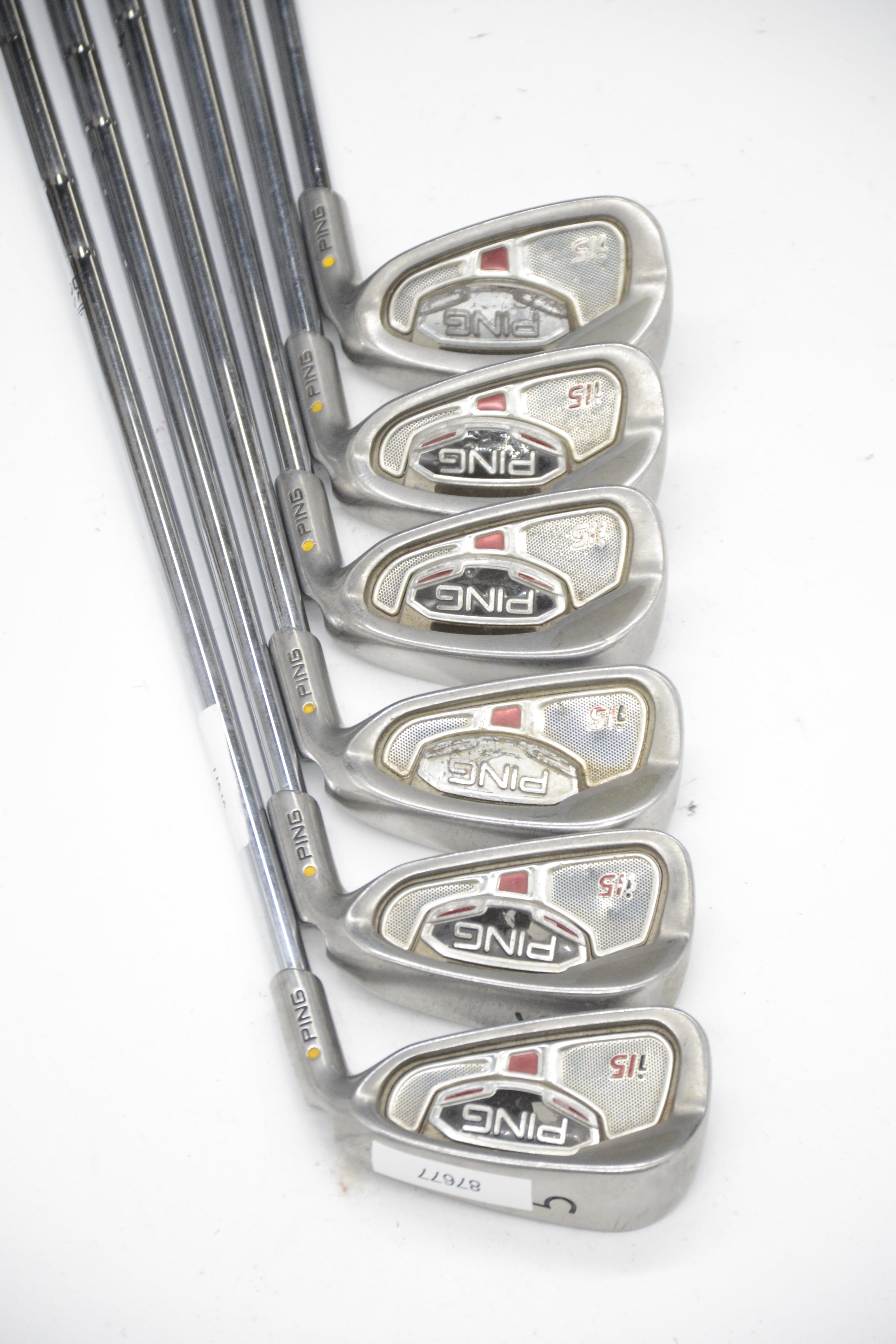 Ping I15 5-PW Iron Set S Flex -0.25" Golf Clubs GolfRoots 