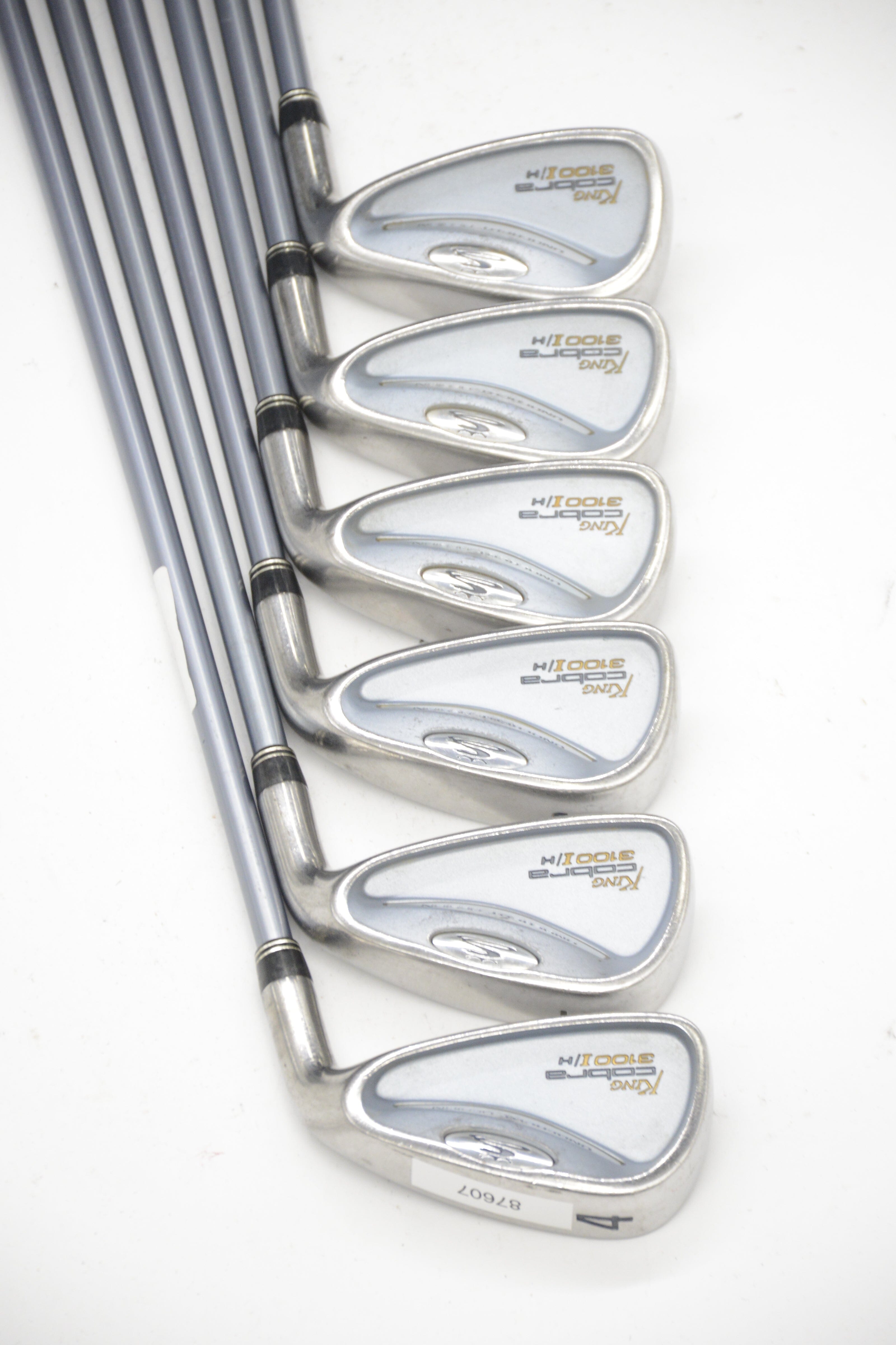 Women's Cobra 3100 I/H 4-9 Iron Set W Flex -0.25" Golf Clubs GolfRoots 