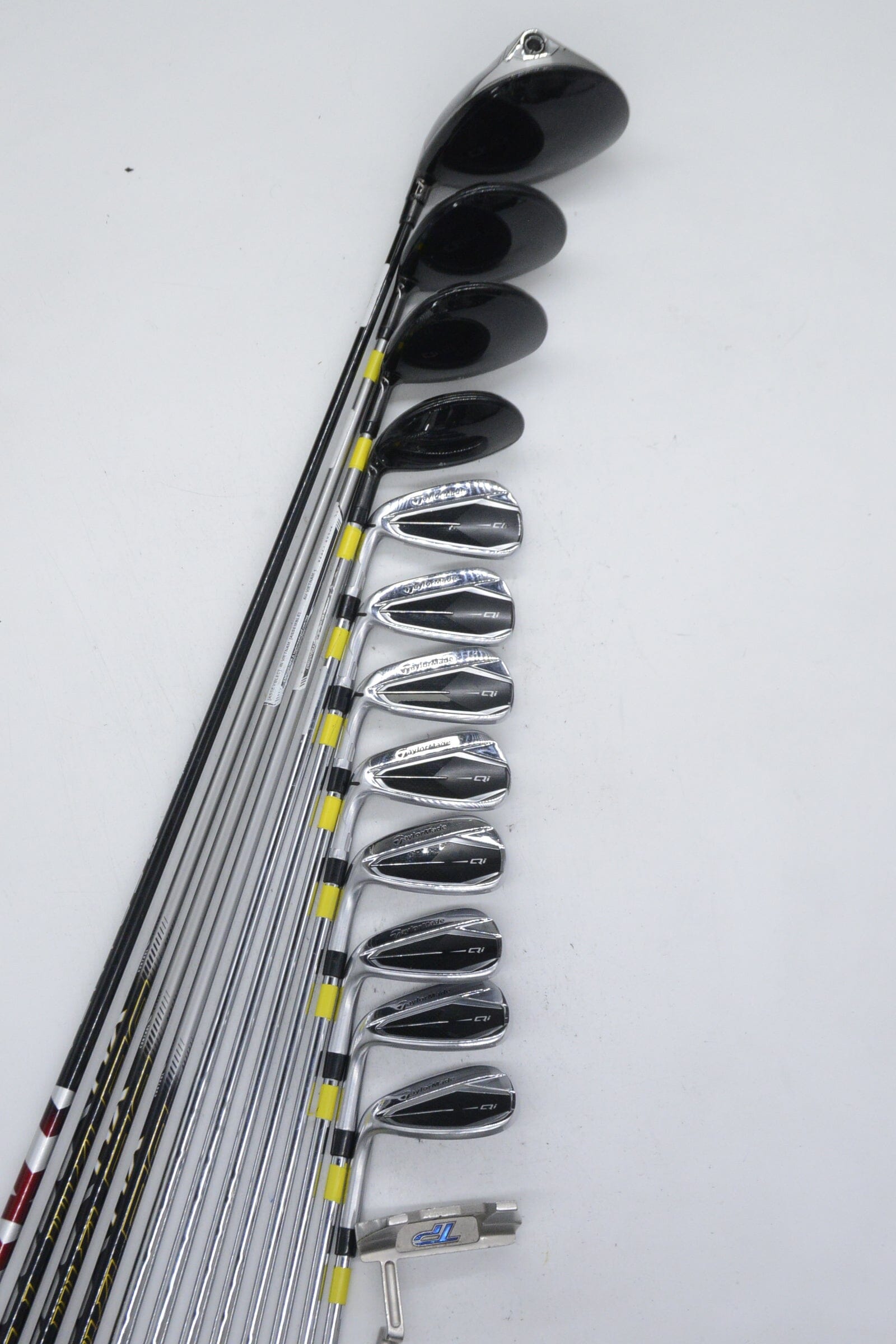 Lefty TaylorMade Qi Mixed Full Set R Flex Std Length Golf Clubs GolfRoots 