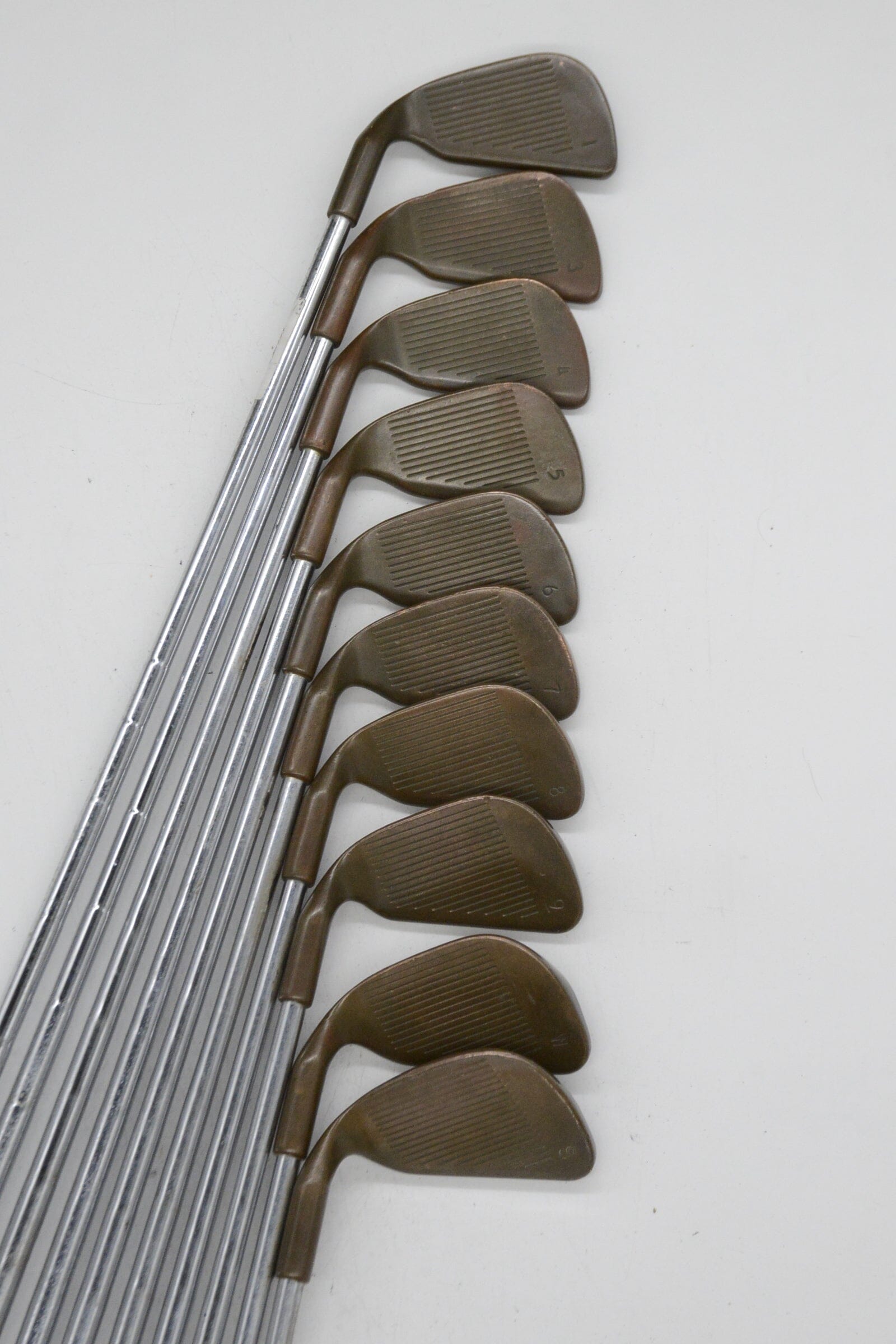 Ping Eye 2 Beryllium Copper 1, 3-PW, SW Iron Set R Flex +0.25" Golf Clubs GolfRoots 