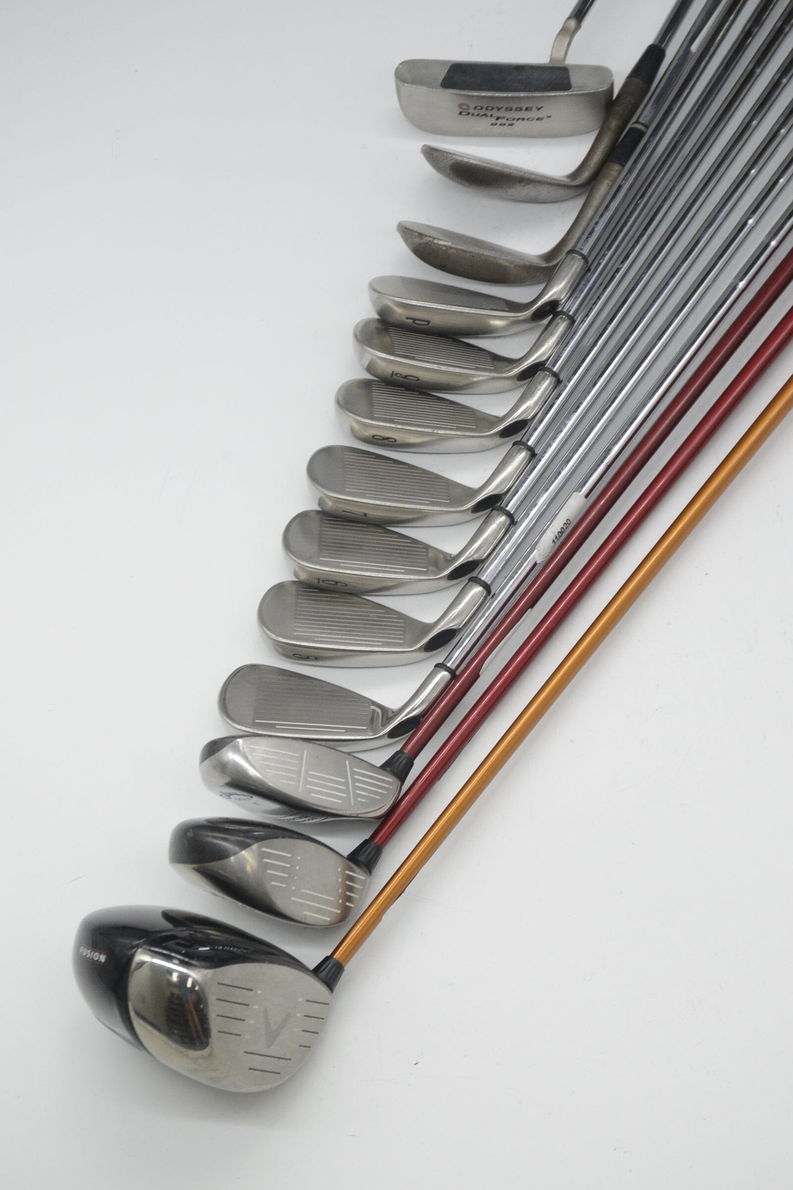 Callaway Big Bertha Fusion Mixed Full Set Uniflex +0.5" Golf Clubs GolfRoots 