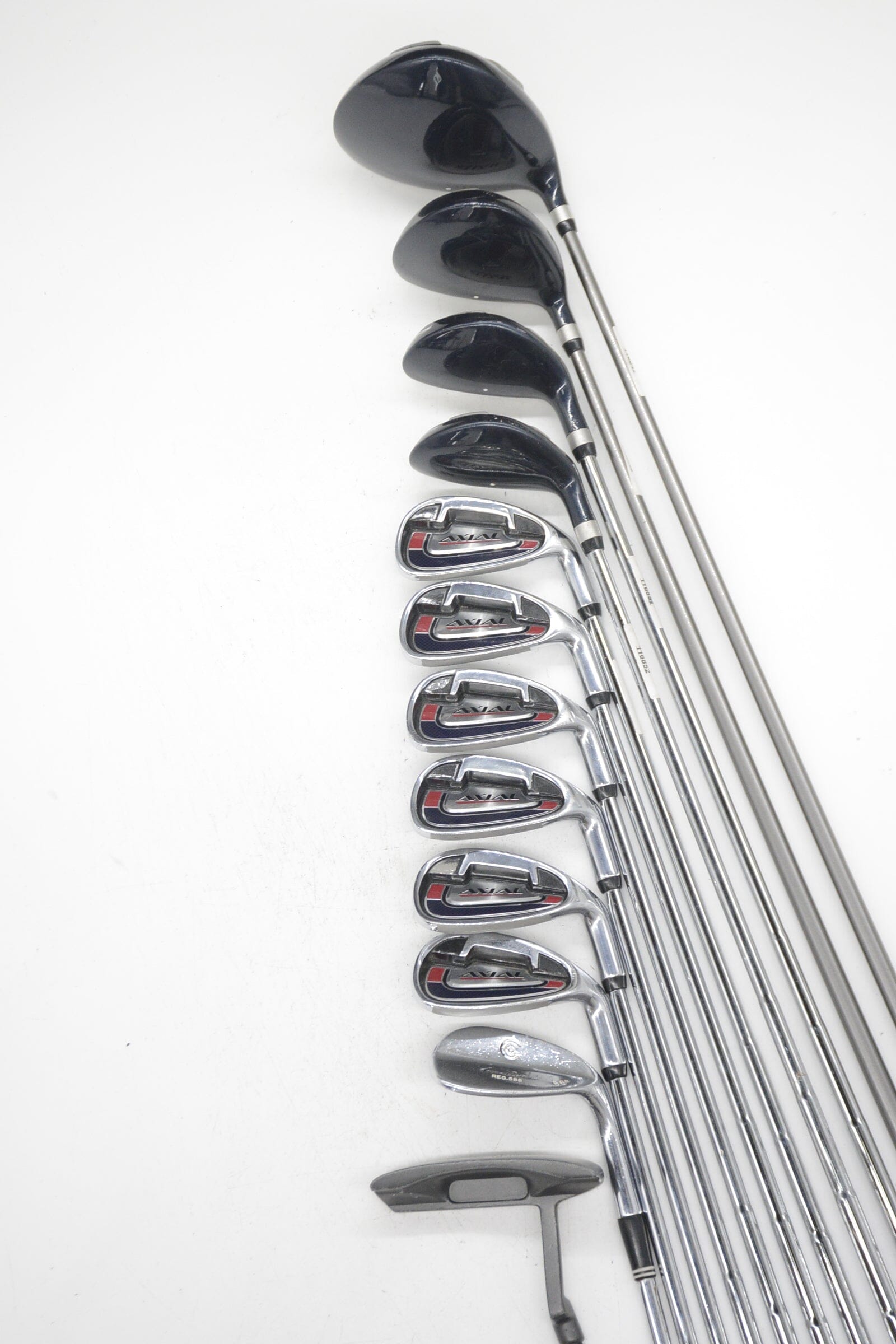 Tommy Armour Axial Mixed Full Set Uniflex Std Length Golf Clubs GolfRoots 