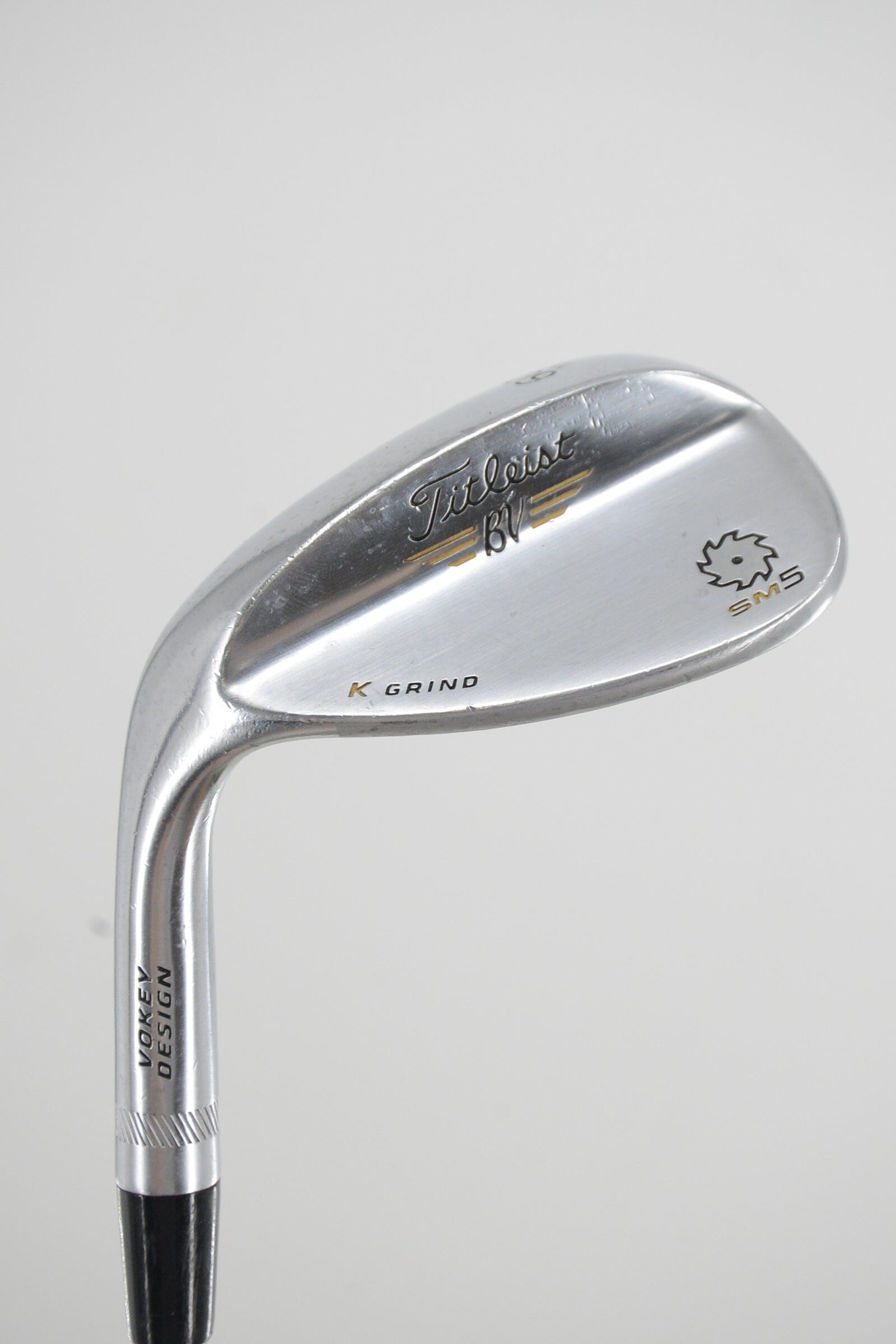 Lefty Titleist Vokey SM5 Tour Chrome 60 Degree Wedge Wedge Flex 34.75" Golf Clubs GolfRoots 