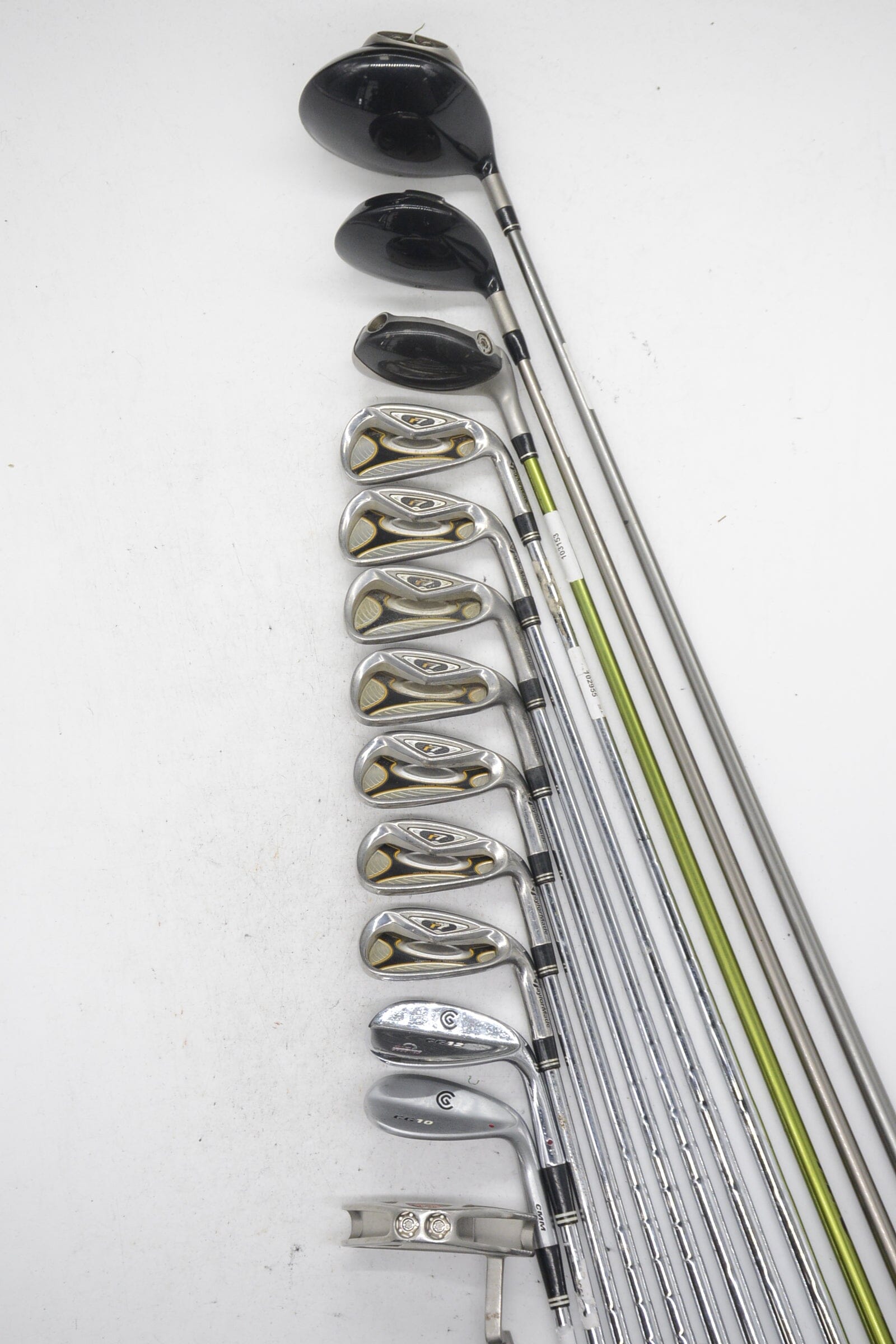 TaylorMade R7 Mixed Full Set S Flex Std Length Golf Clubs GolfRoots 