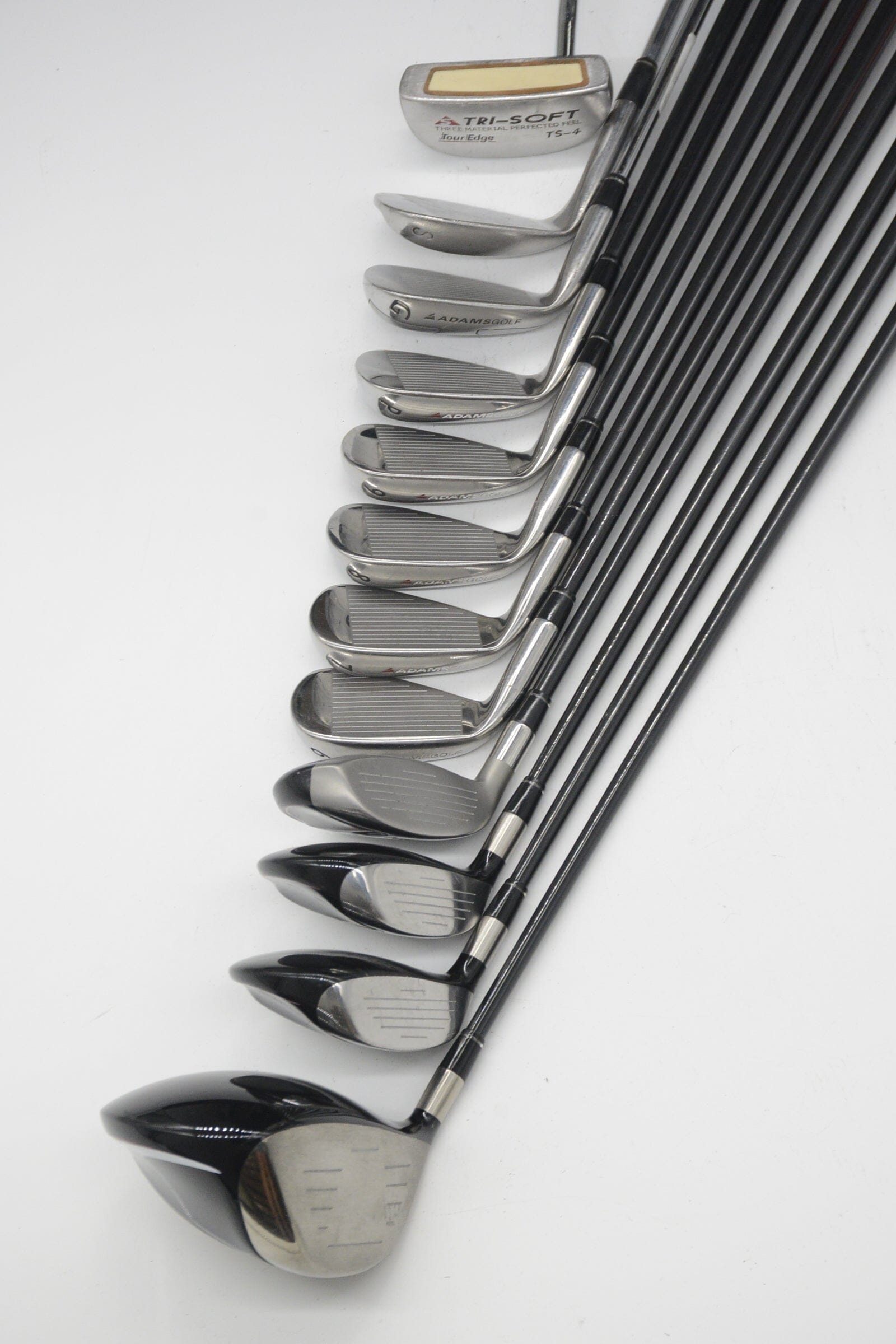 *Dented* Adams Tight Lies Plus Mixed Full Set SR Flex -0.5" Golf Clubs GolfRoots 