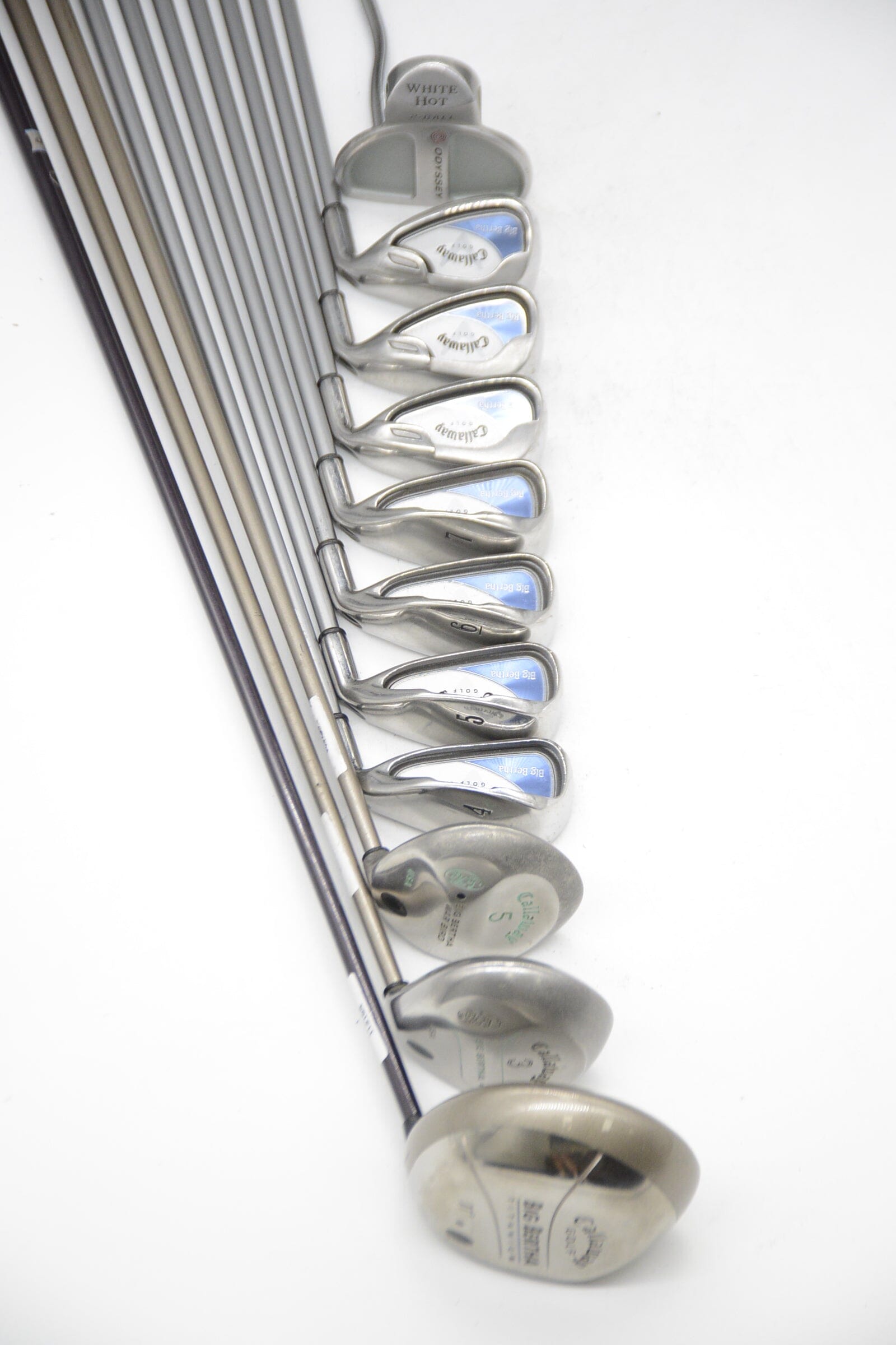 Women's Callaway Big Bertha Women's Mixed Full Set W Flex +0.5" Golf Clubs GolfRoots 