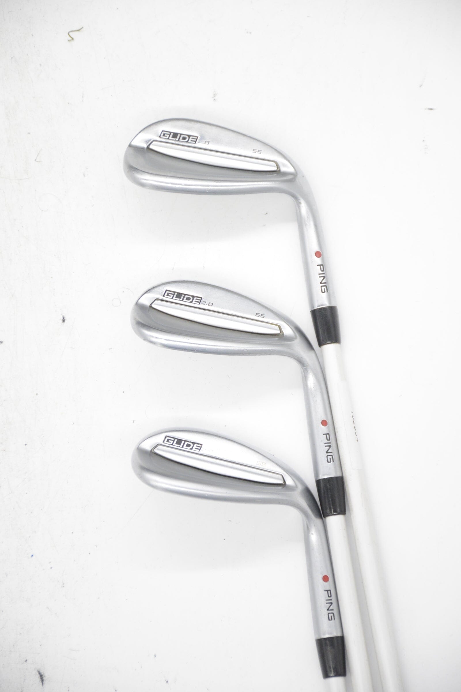 Women's Ping Glide 2.0 SS 50, 54, 58 Degree Wedge Set W Flex Golf Clubs GolfRoots 