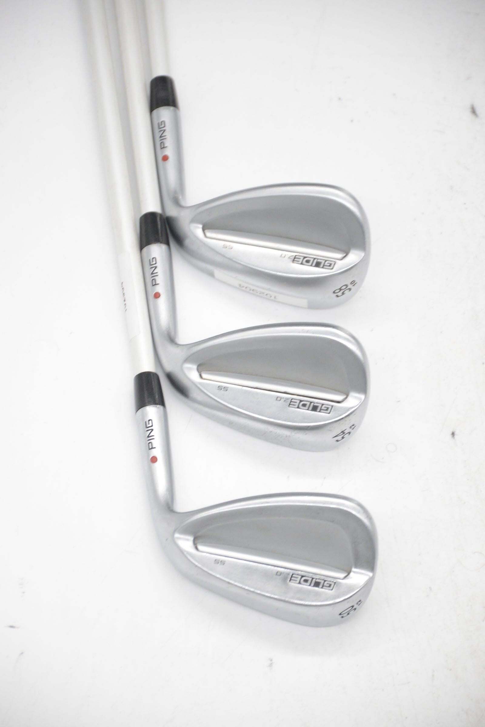 Women's Ping Glide 2.0 SS 50, 54, 58 Degree Wedge Set W Flex Golf Clubs GolfRoots 