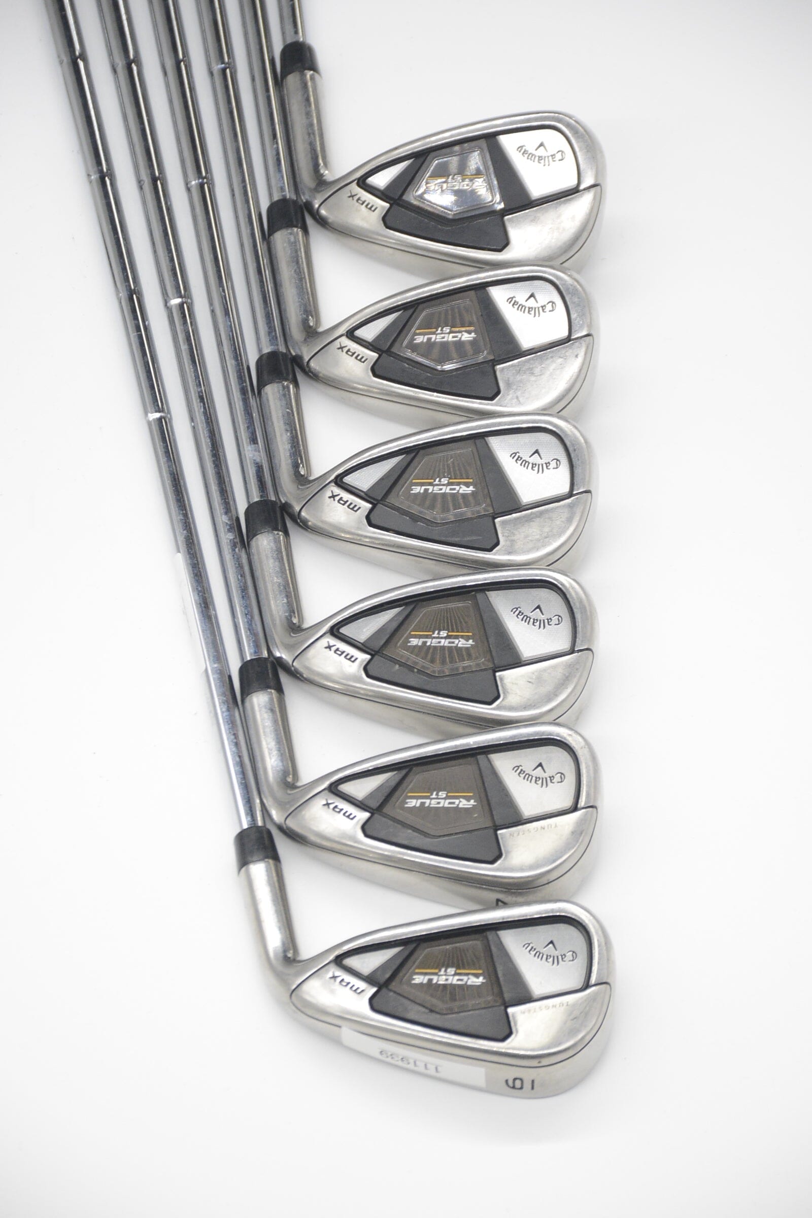 Callaway Rogue ST Max 6-AW Iron Set S Flex +0.5" Golf Clubs GolfRoots 