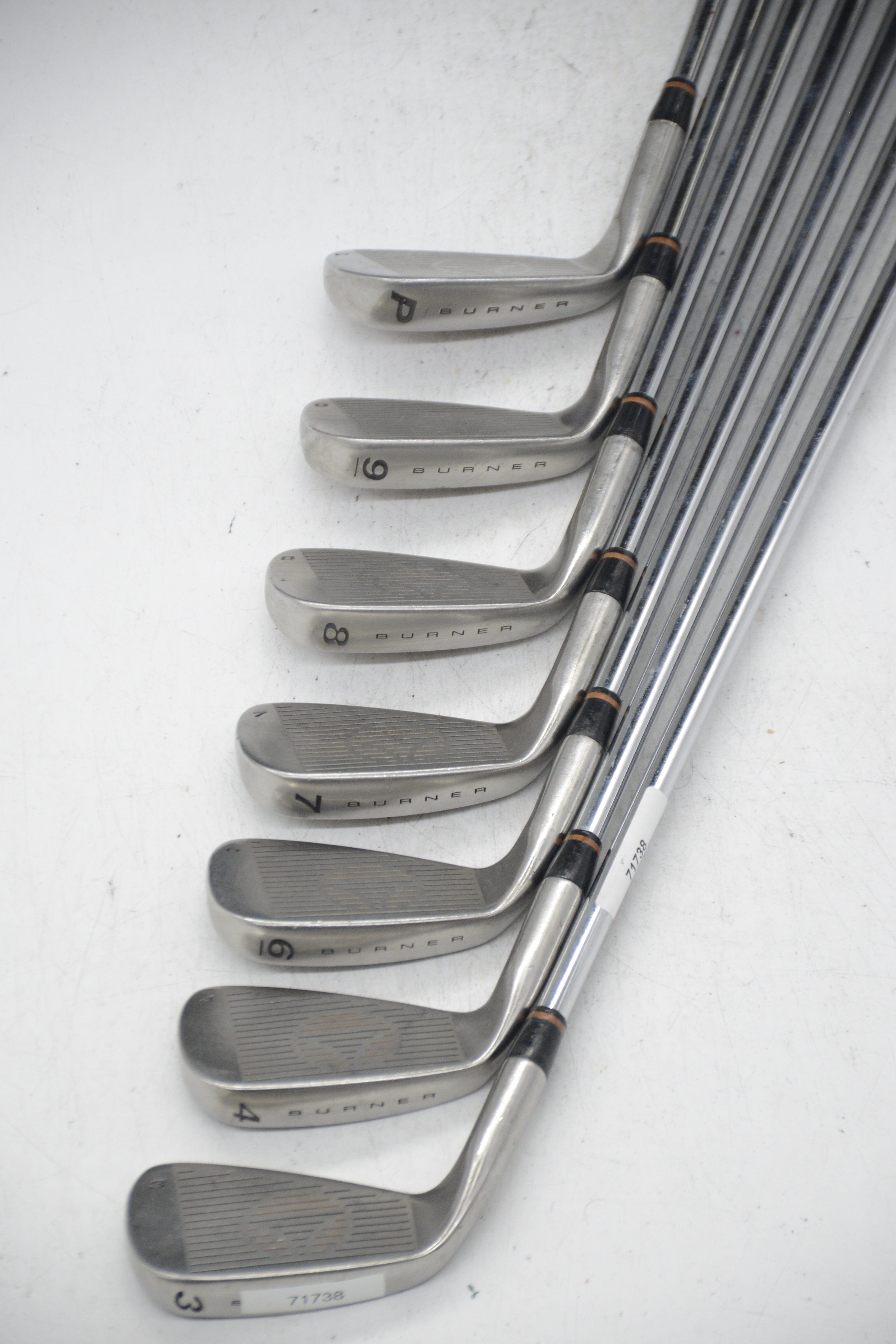 TaylorMade Burner Oversize 3-4, 6-PW Iron Set R Flex -0.25" Golf Clubs GolfRoots 