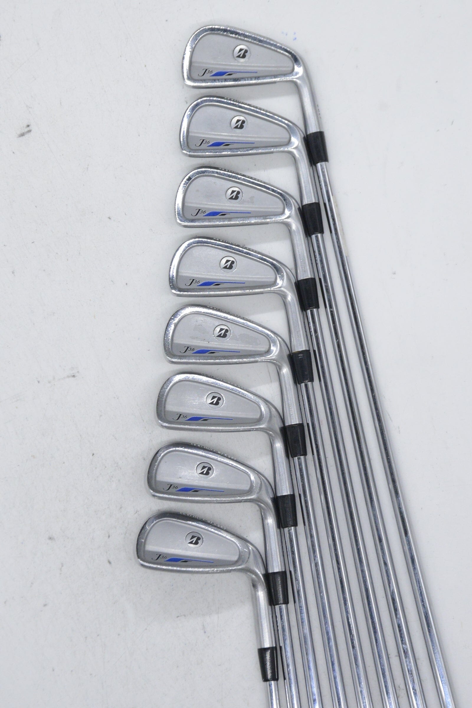 Bridgestone J36 Pocket Cavity 3-PW Iron Set R Flex Std Length Golf Clubs GolfRoots 