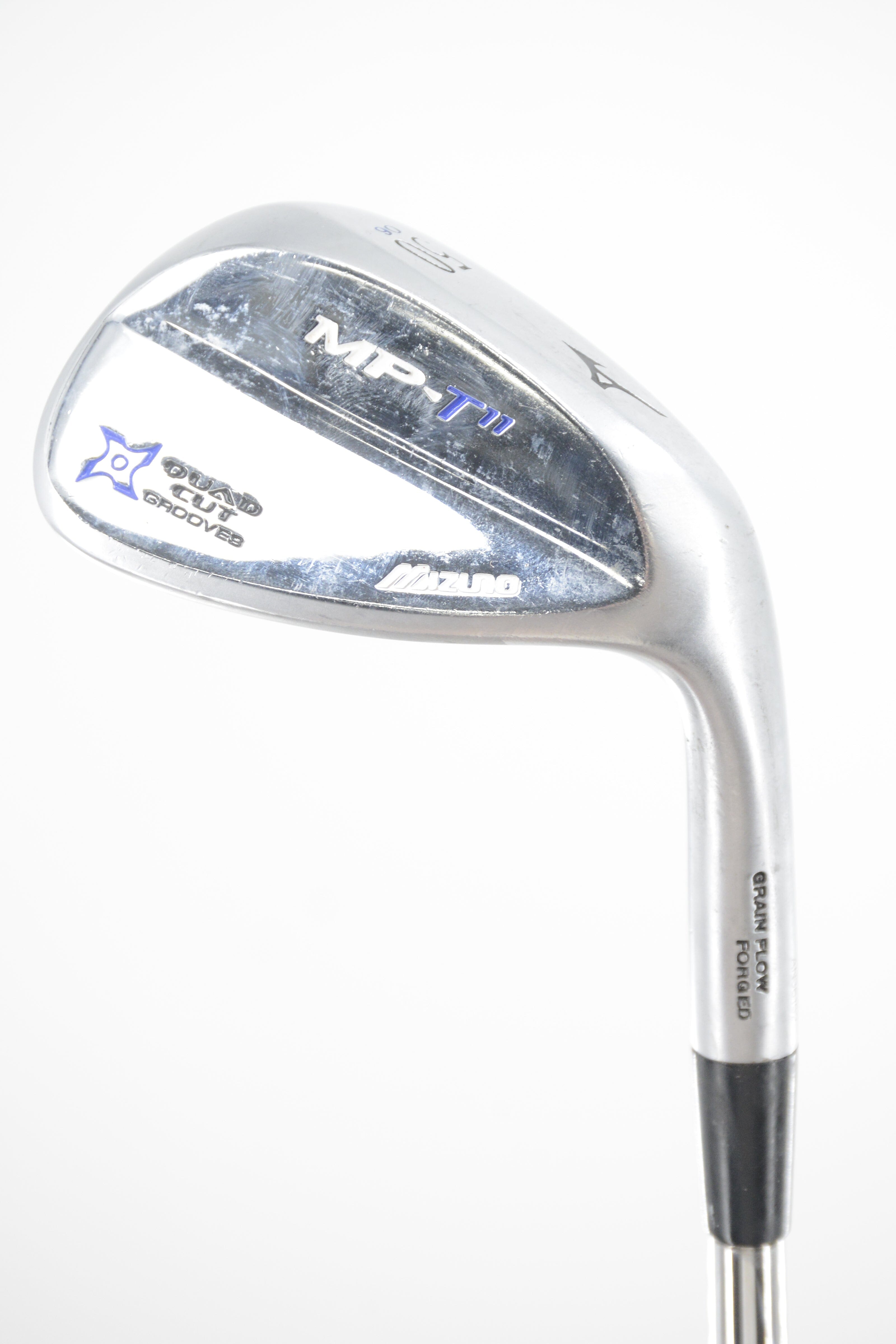 Mizuno MP T-11 White Satin Chrome 50 Degree Wedge Wedge Flex 35.25" Golf Clubs GolfRoots 