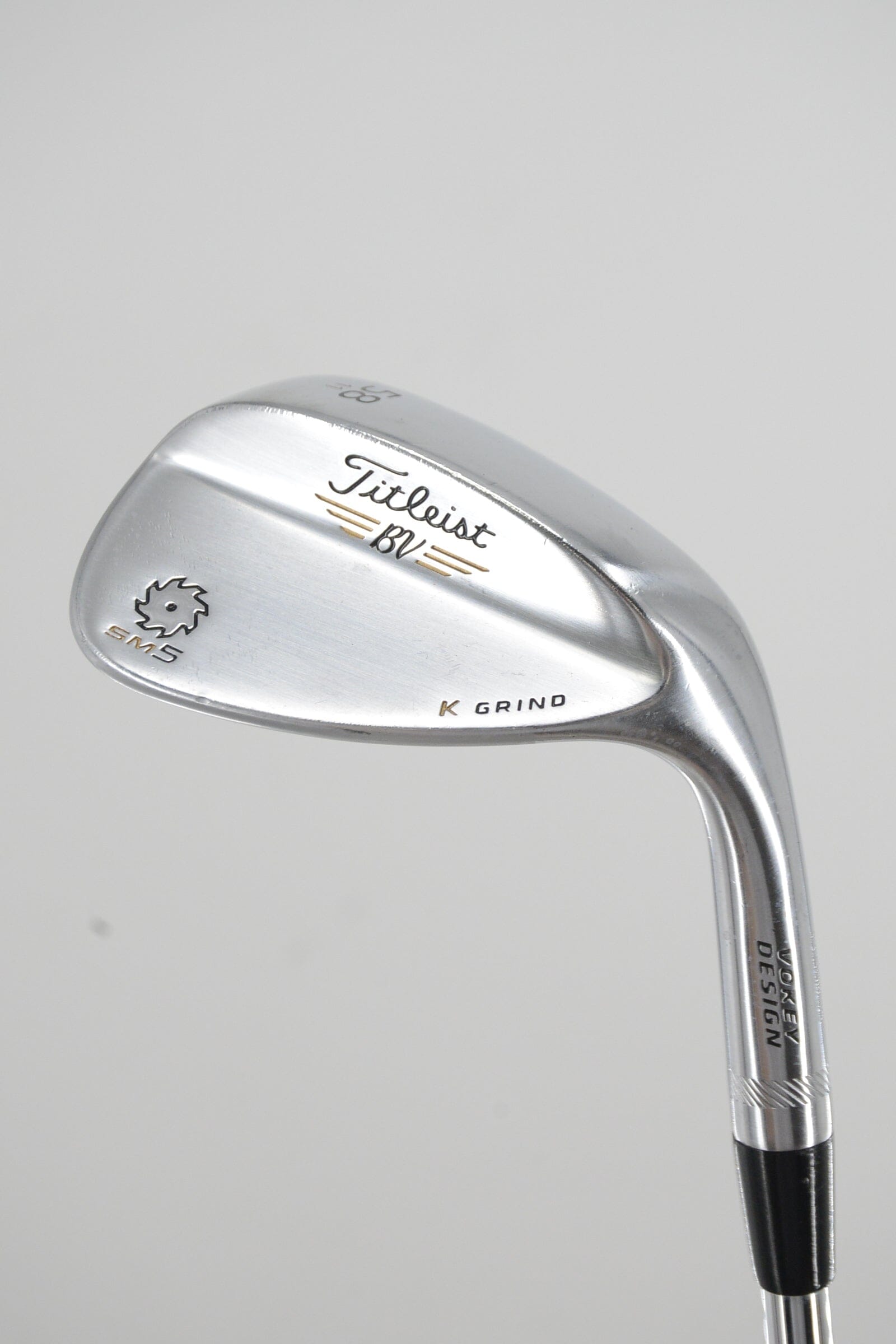 Titleist Vokey SM5 Tour Chrome 58 Degree Wedge Wedge Flex 34.75" Golf Clubs GolfRoots 