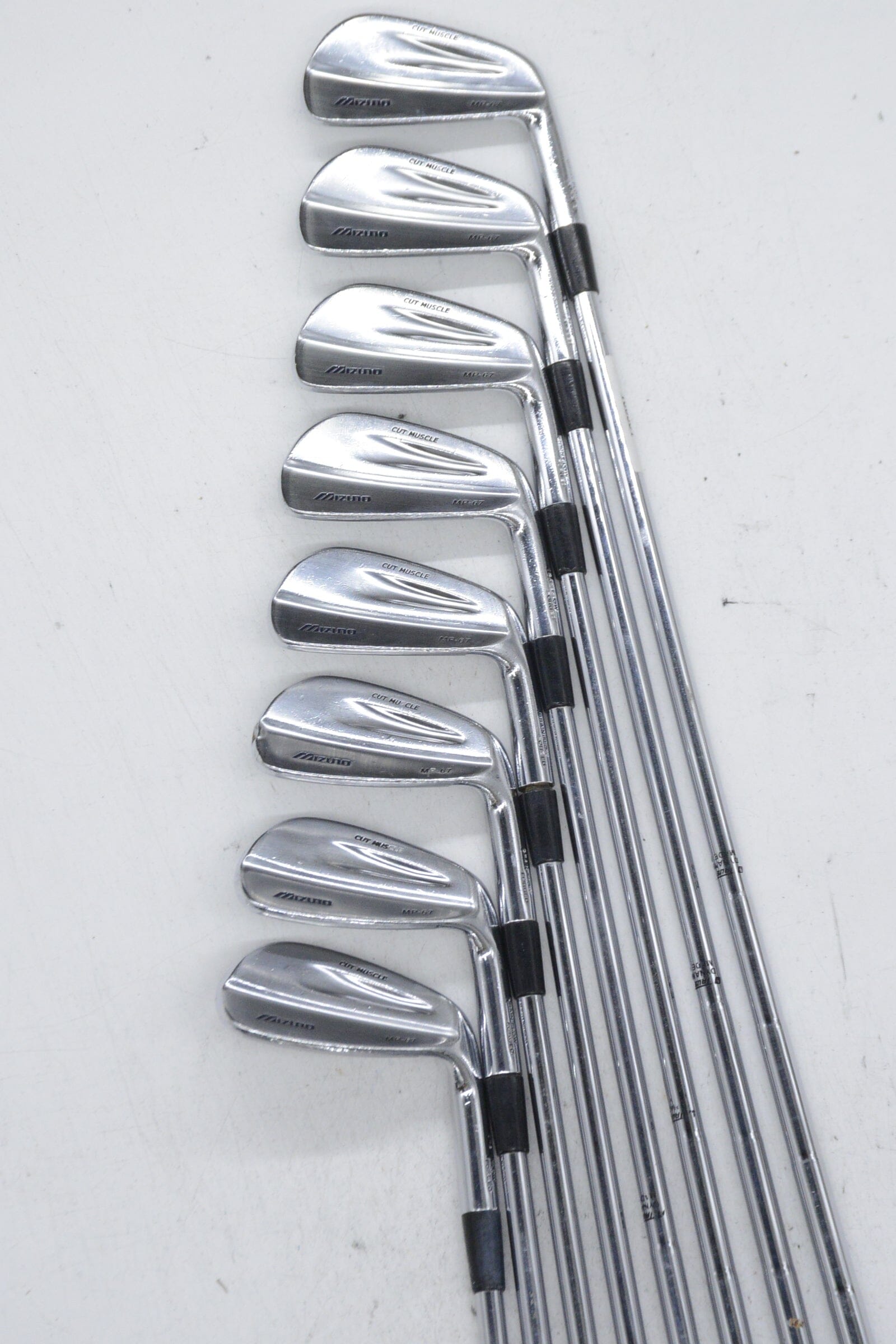 Mizuno MP-67 3-PW Iron Set S Flex +1" Golf Clubs GolfRoots 
