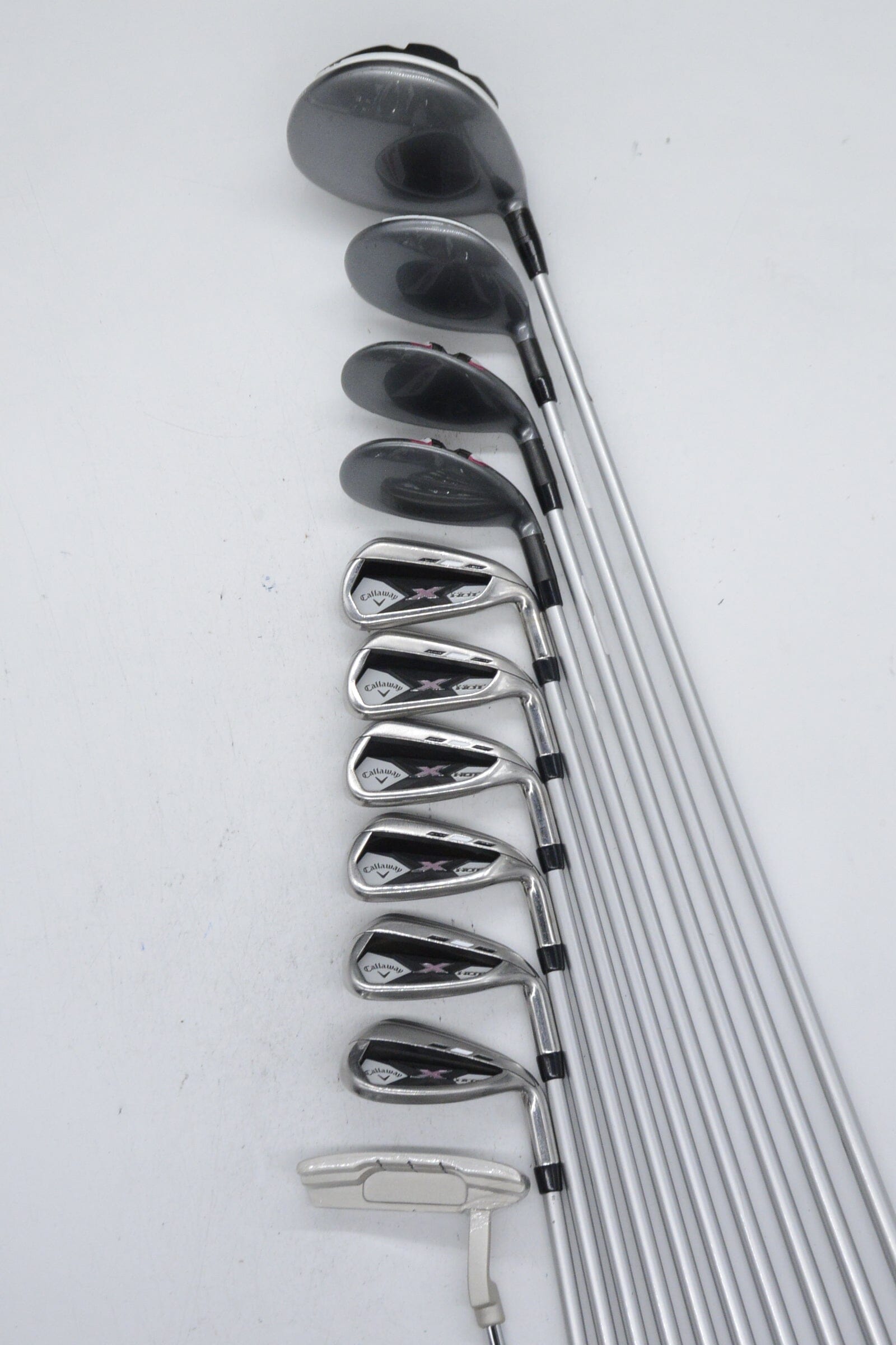 Women's Callaway X Hot Mixed Full Set W Flex -0.75" Golf Clubs GolfRoots 