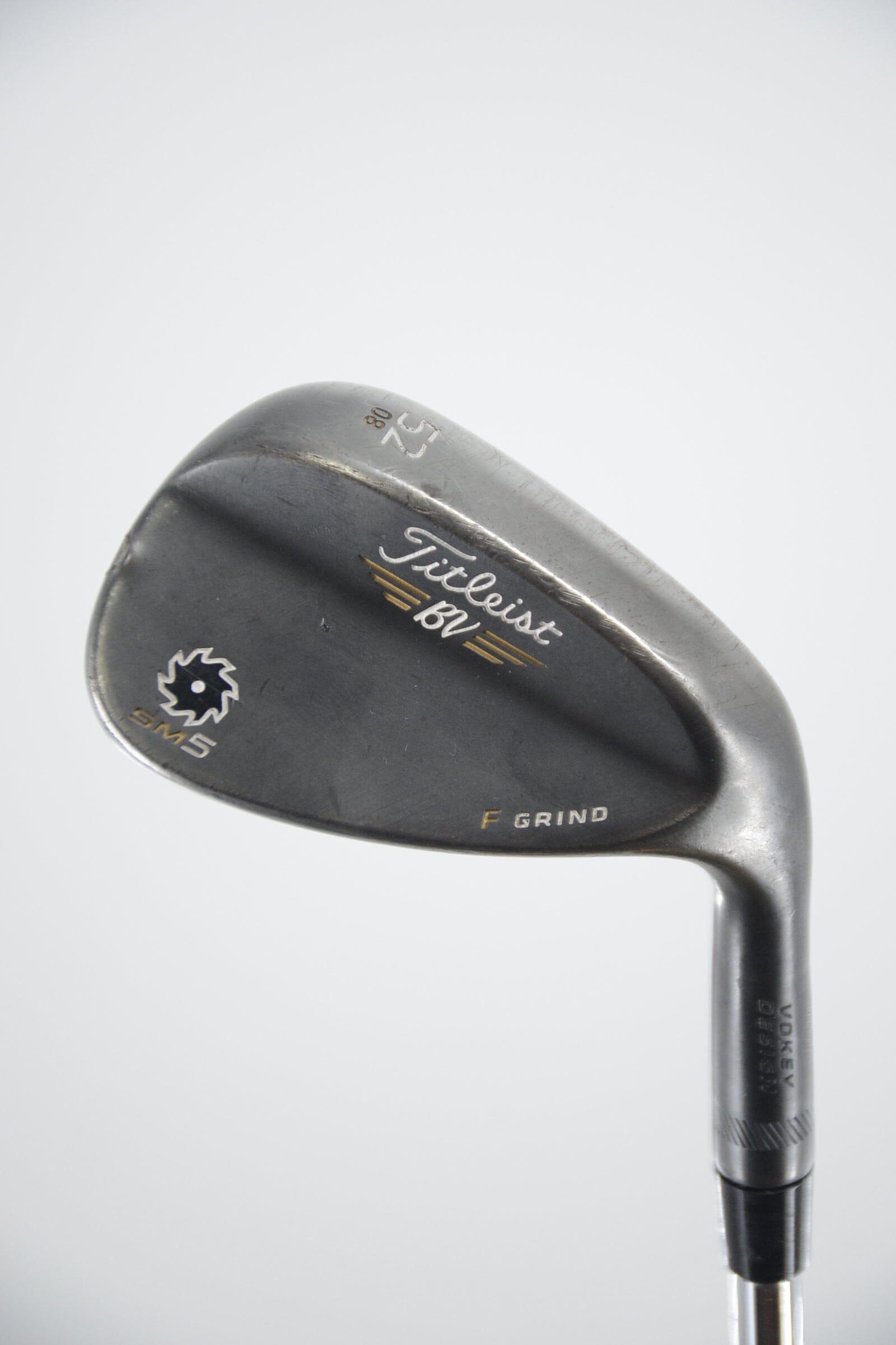 Titleist Vokey SM5 Raw Black 52 Degree Wedge S Flex 36" Golf Clubs GolfRoots 