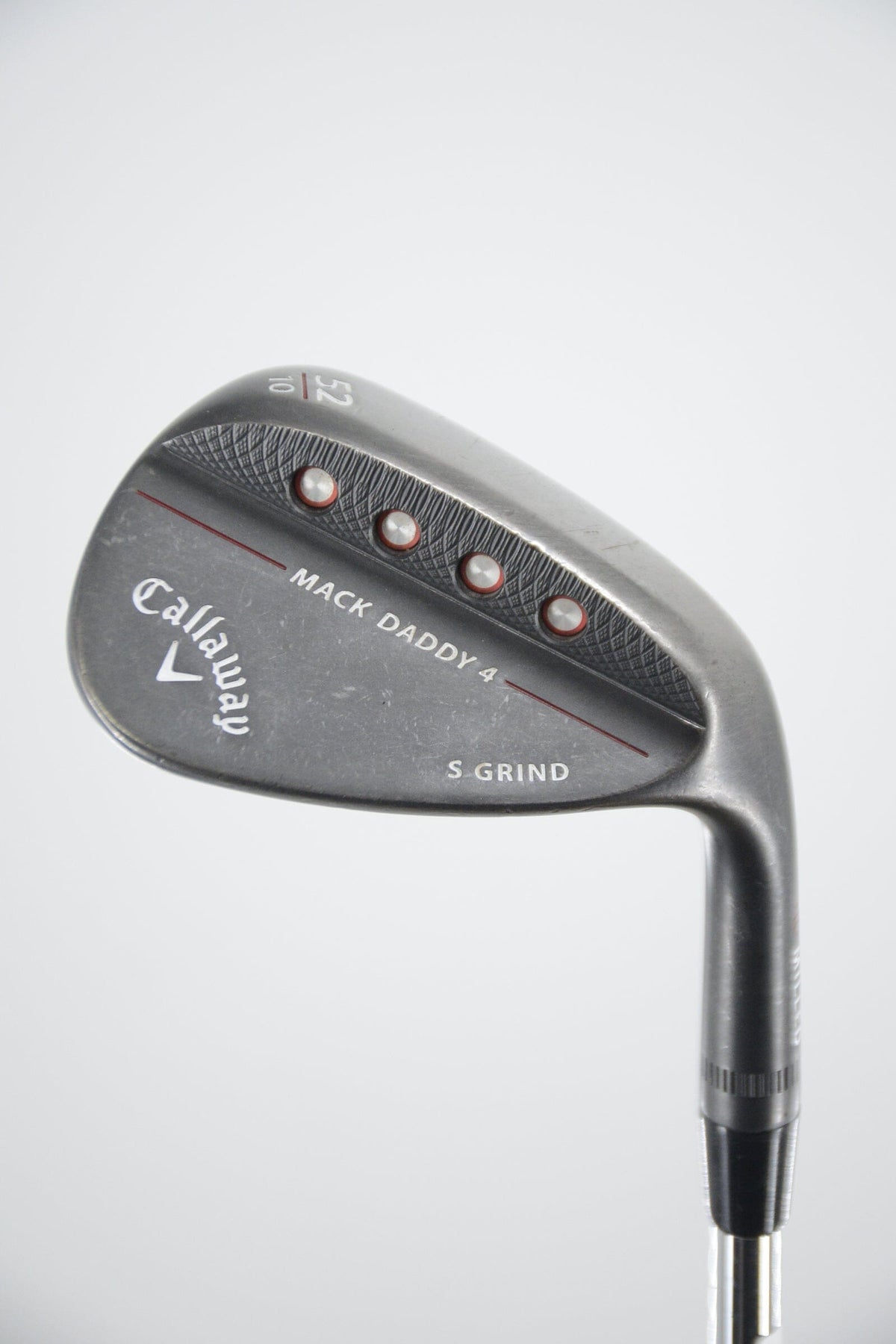 Callaway Mack Daddy 4 Black Nickel 52 Degree Wedge S Flex 35.25"