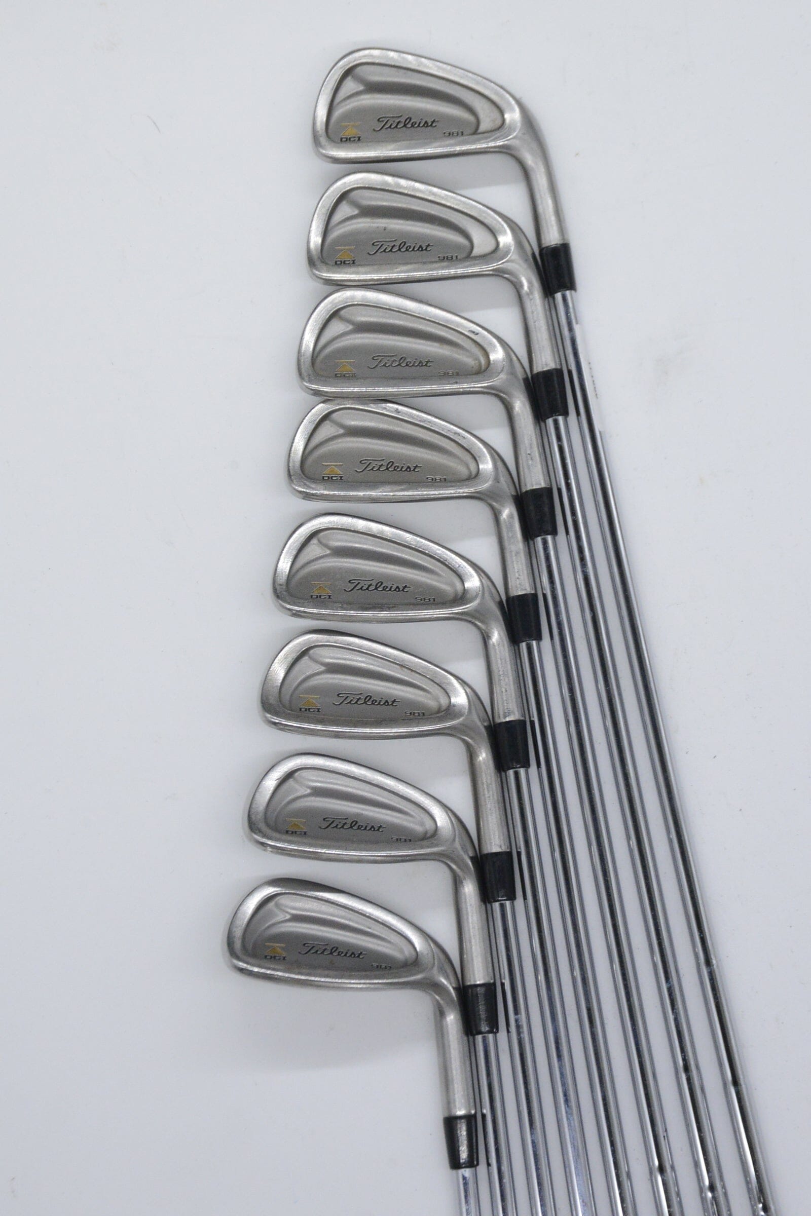 Titleist DCI 981 3-PW Iron Set R Flex Std Length Golf Clubs GolfRoots 