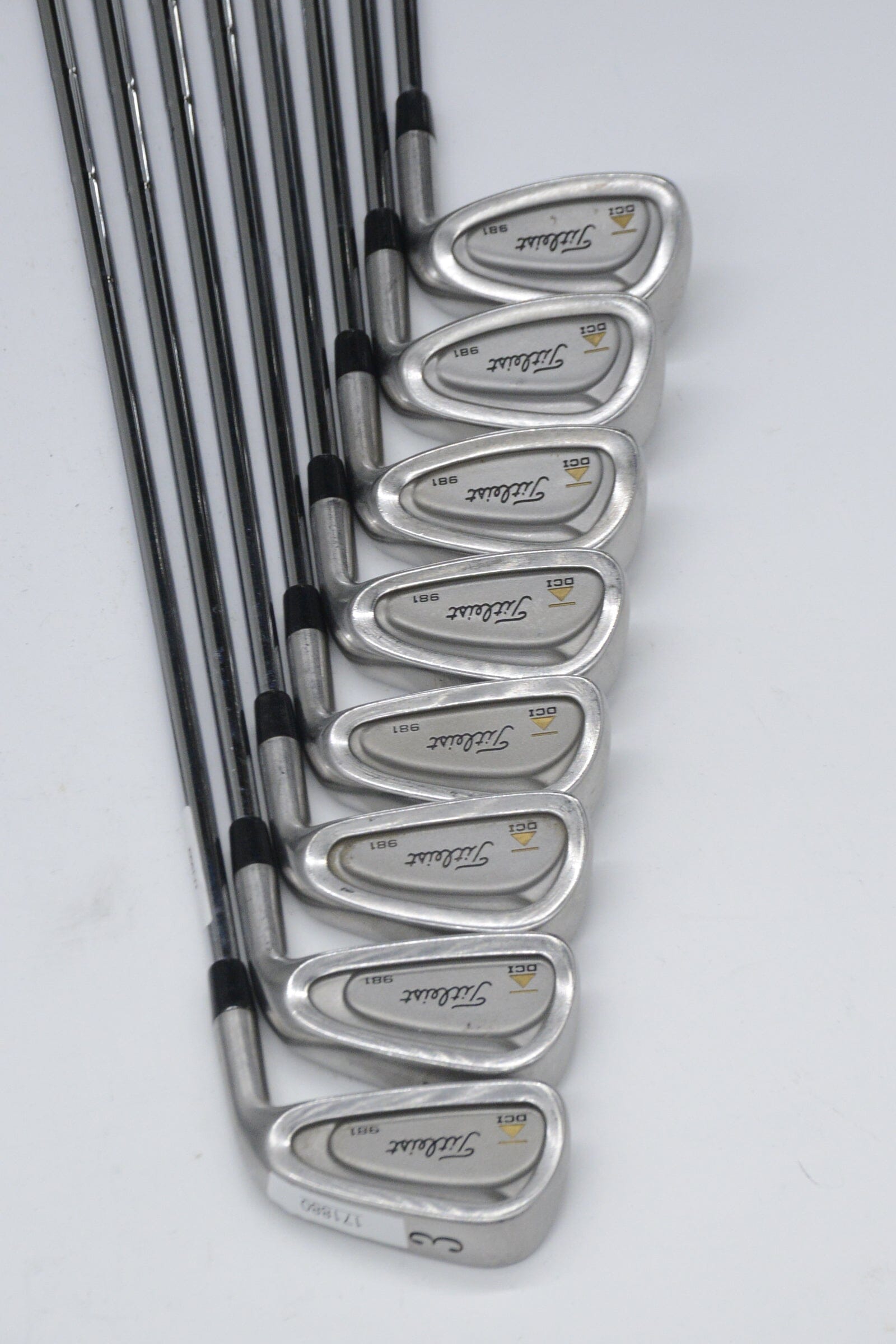 Titleist DCI 981 3-PW Iron Set R Flex Std Length Golf Clubs GolfRoots 