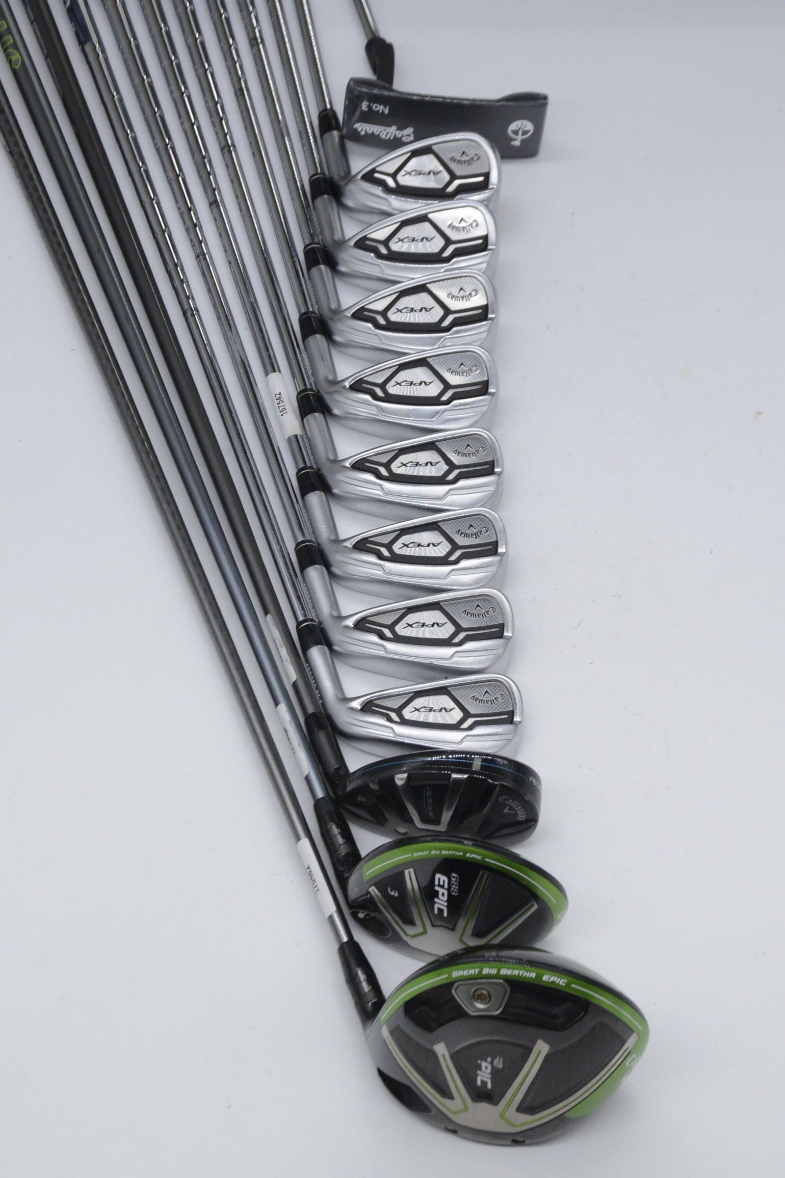 Callaway Apex CF16 Mixed Full Set S Flex +0.25"