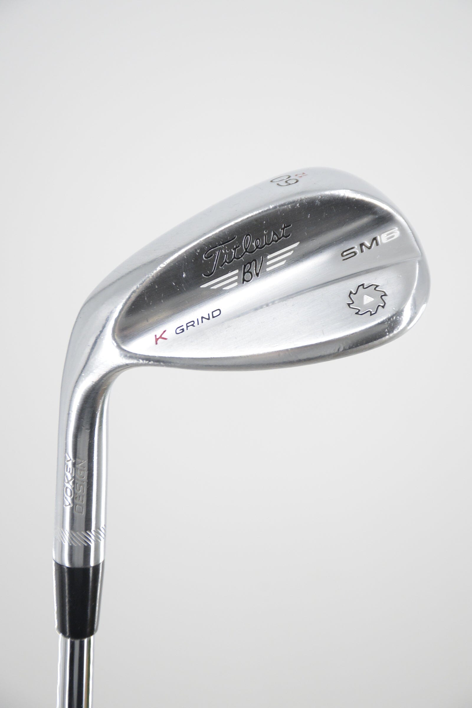 Lefty Titleist Vokey SM6 Tour Chrome 60 Degree Wedge Wedge Flex 34.75" Golf Clubs GolfRoots 