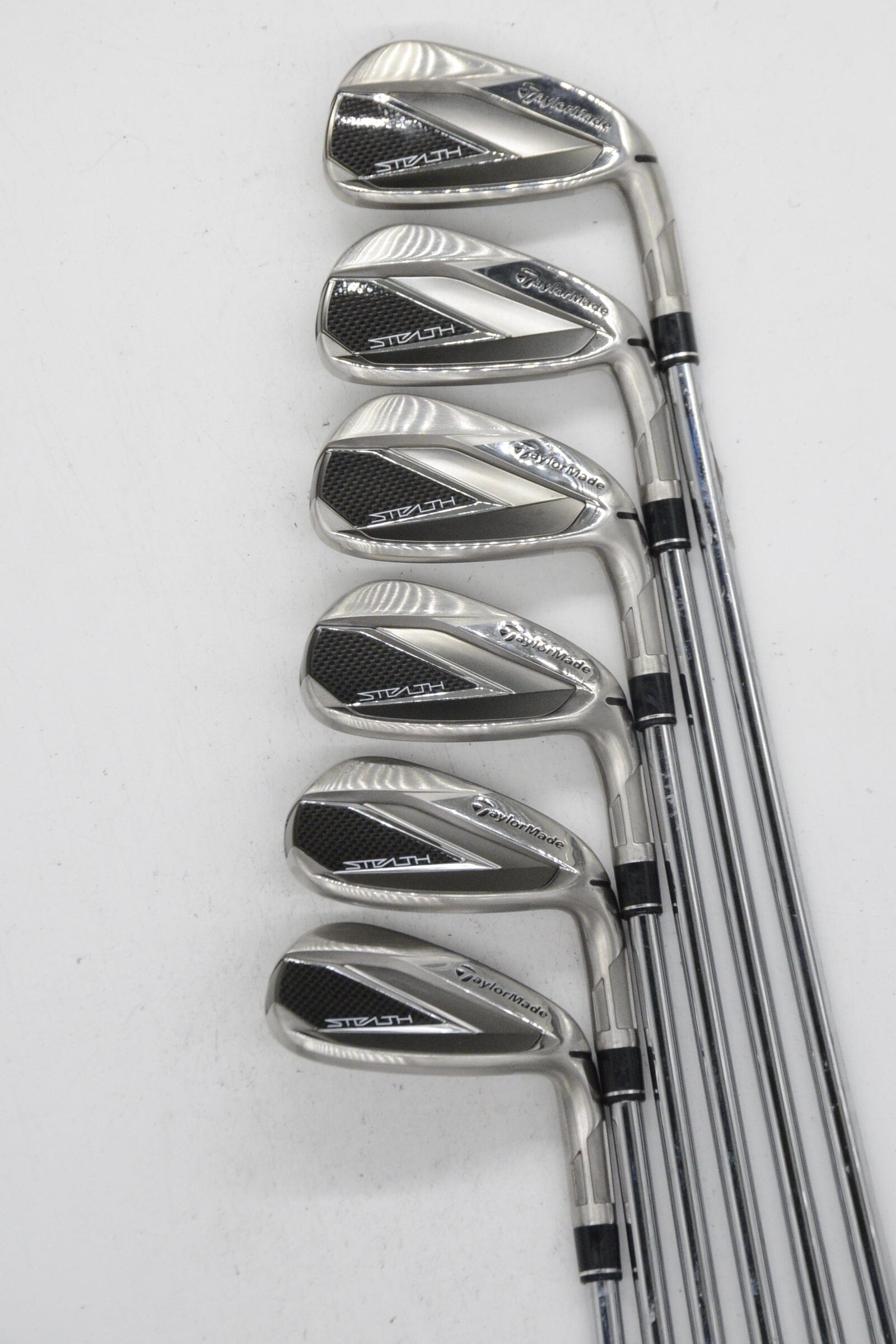 TaylorMade Stealth 6-AW Iron Set S Flex Std Length Golf Clubs GolfRoots 