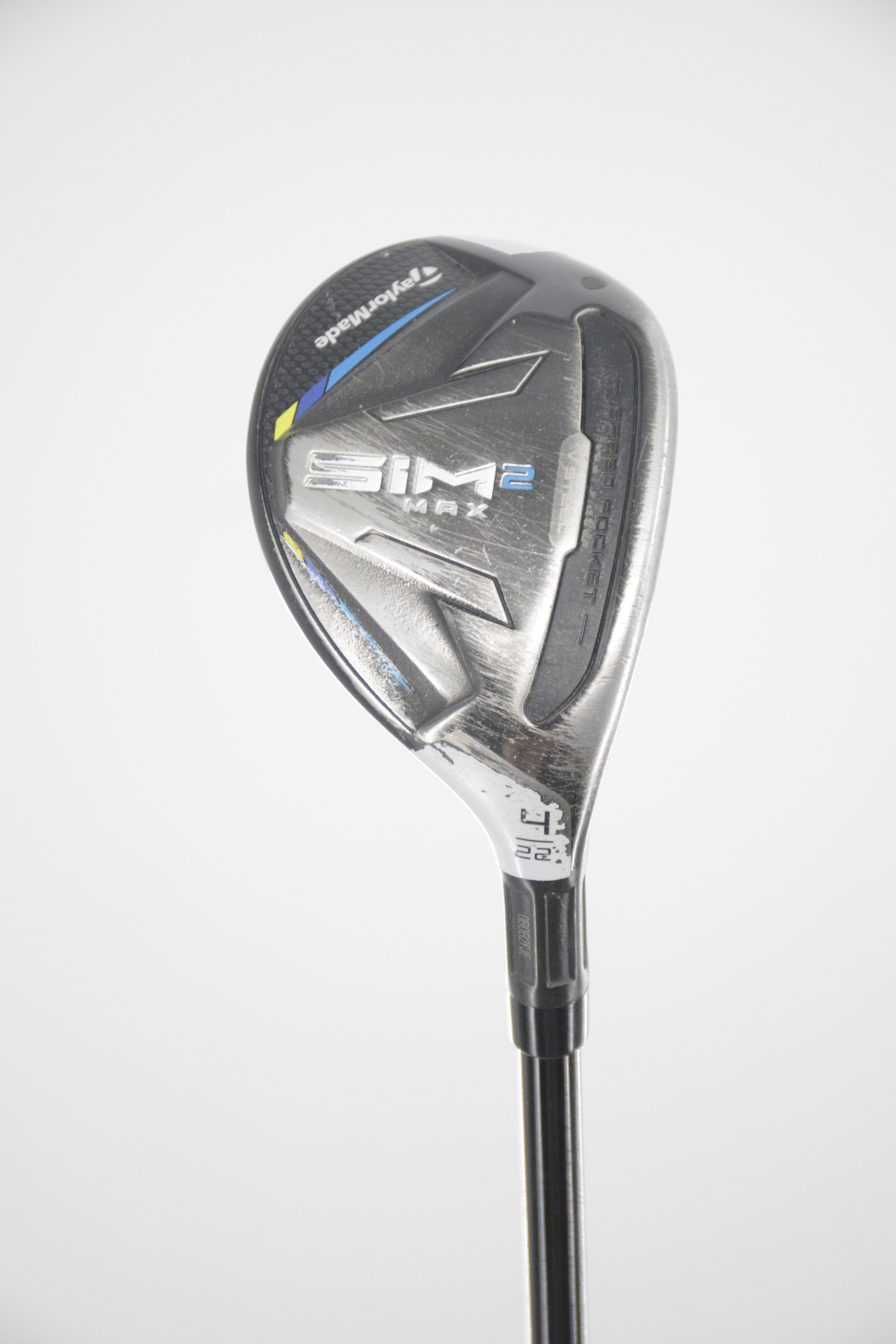 TaylorMade SIM2 Max Rescue 4 Hybrid S Flex 40" Golf Clubs GolfRoots 