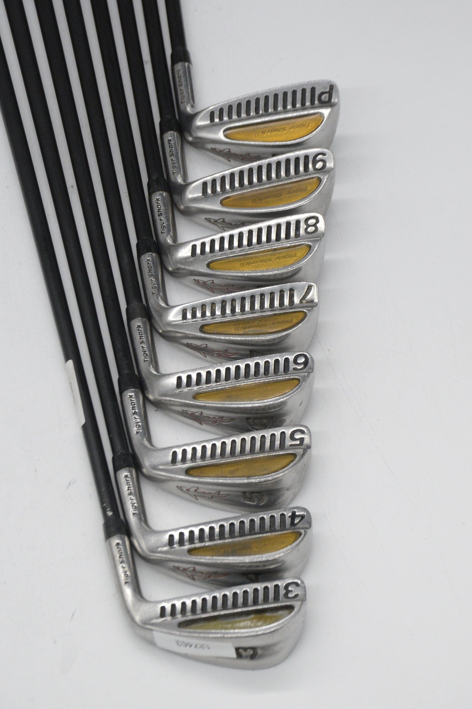 Tiger Shark Power Chamber 3-PW Iron Set R Flex +0.25" Golf Clubs GolfRoots 