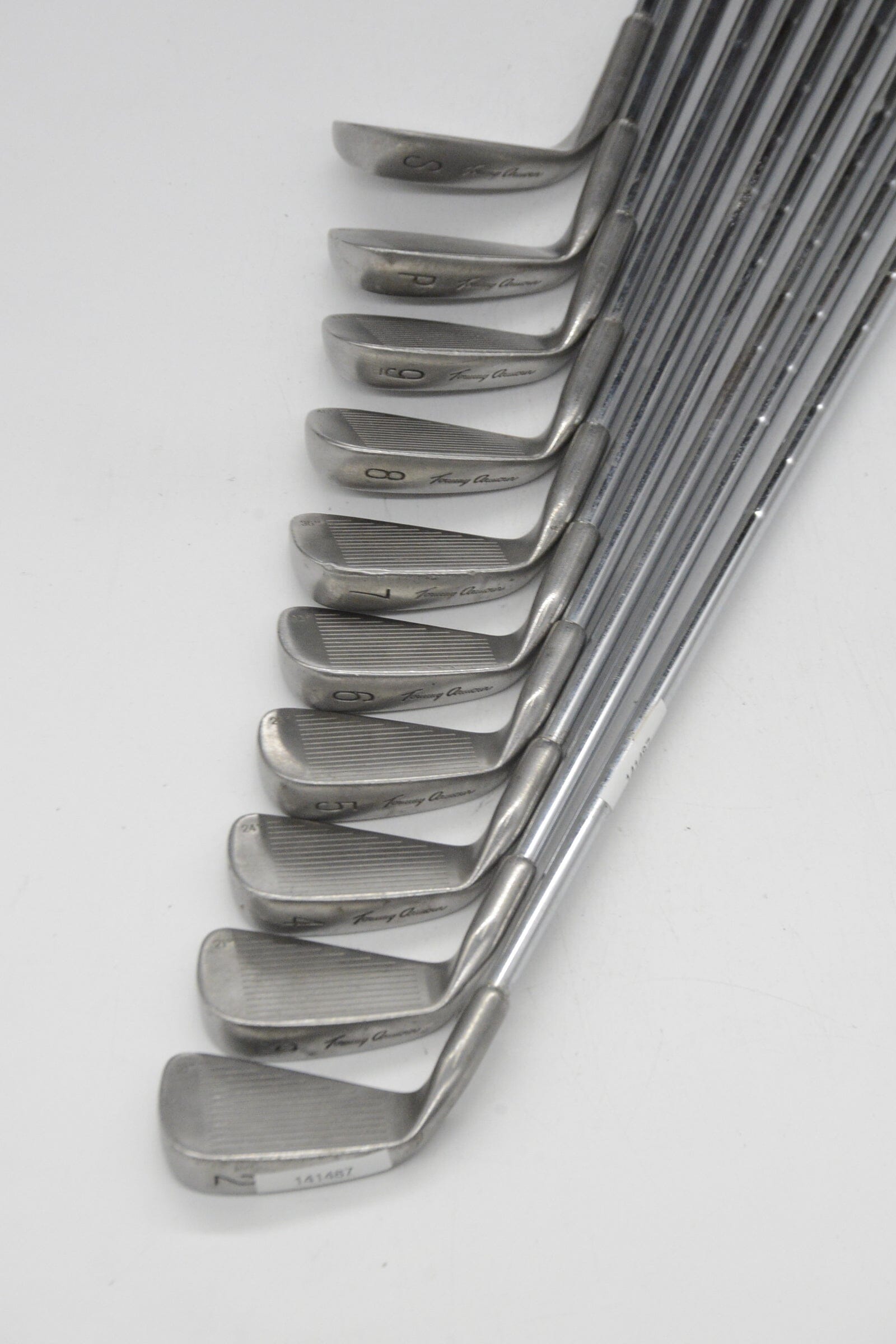 Tommy Armour 845S Silver Scot 2-PW, SW Iron Set S Flex -0.25" Golf Clubs GolfRoots 