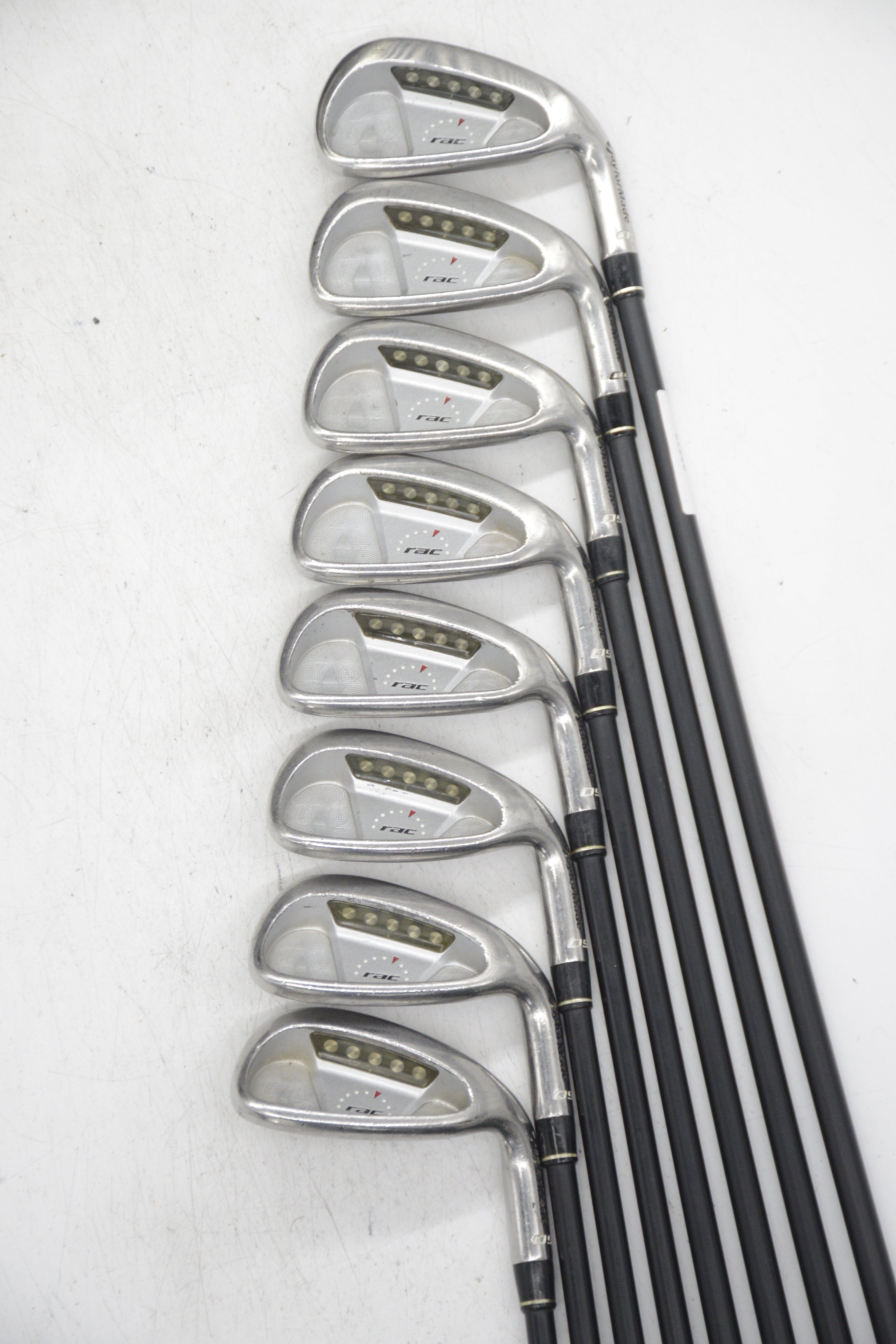 TaylorMade Rac OS 3-PW Iron Set R Flex Std Length Golf Clubs GolfRoots 