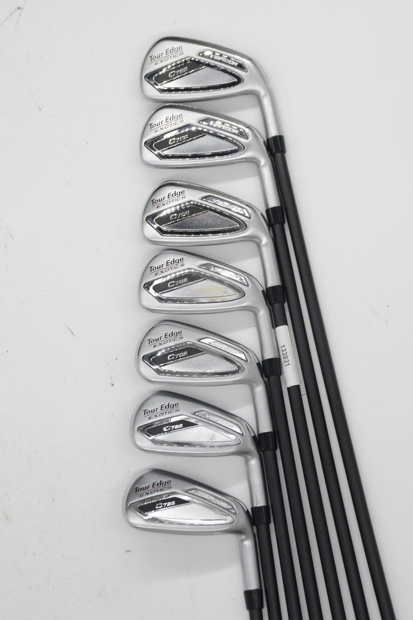 Tour Edge Exotics C722 4-PW Iron Set R Flex -0.5" Golf Clubs GolfRoots 