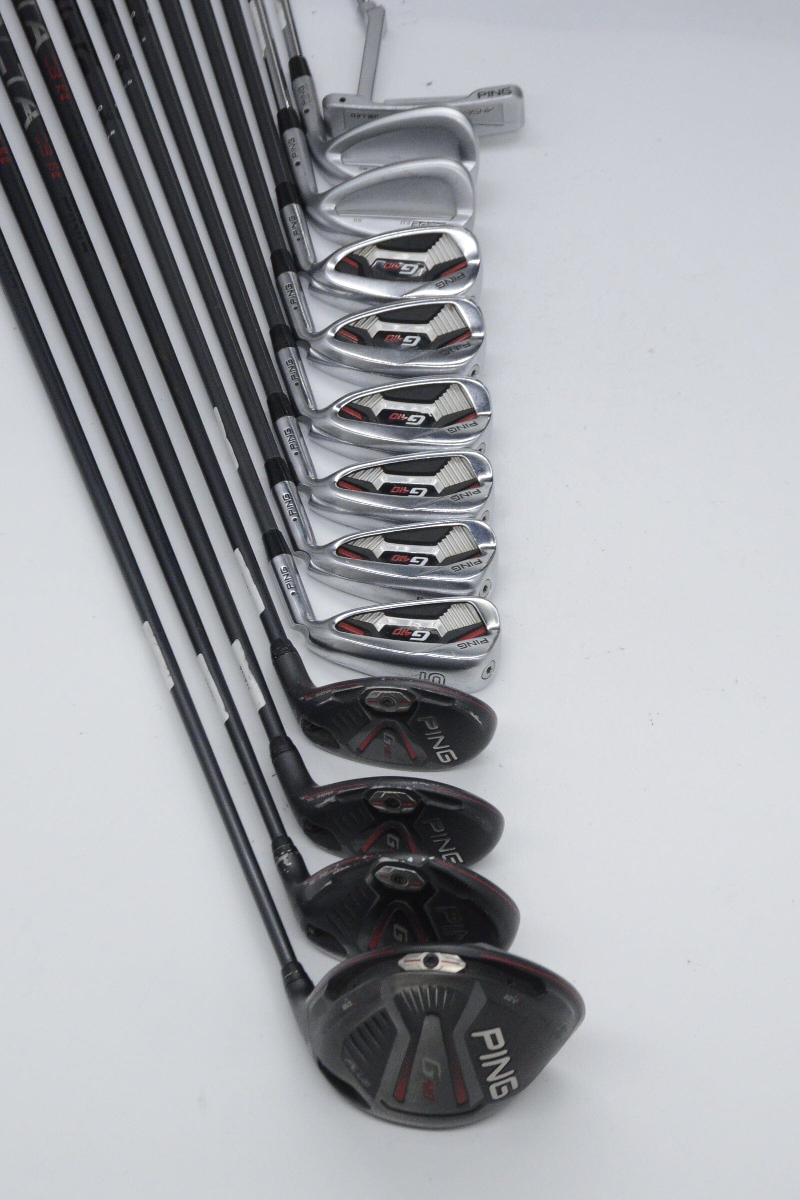 Ping G410 Mixed Full Set R Flex -0.5" Golf Clubs GolfRoots 