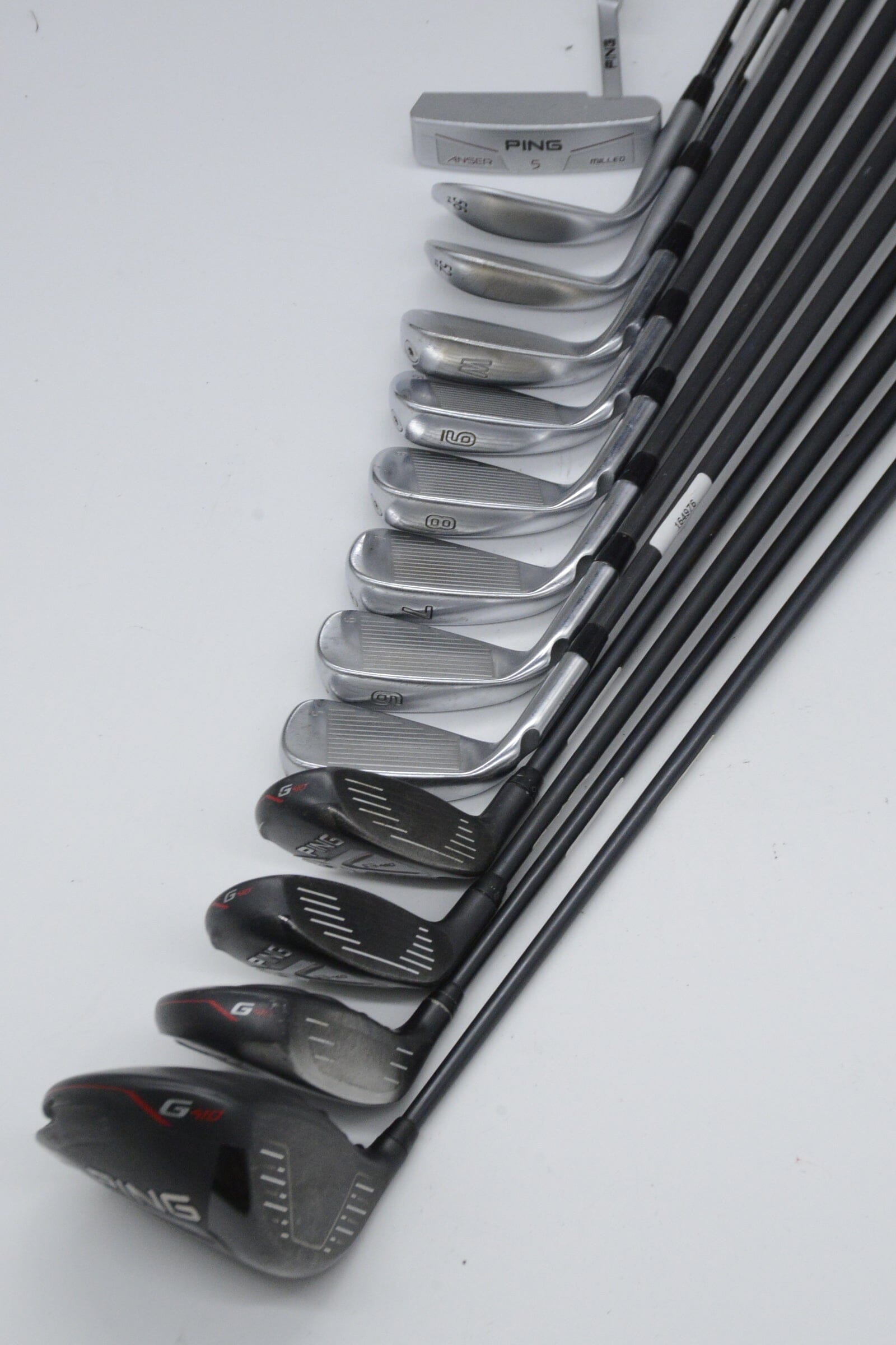 Ping G410 Mixed Full Set R Flex -0.5" Golf Clubs GolfRoots 