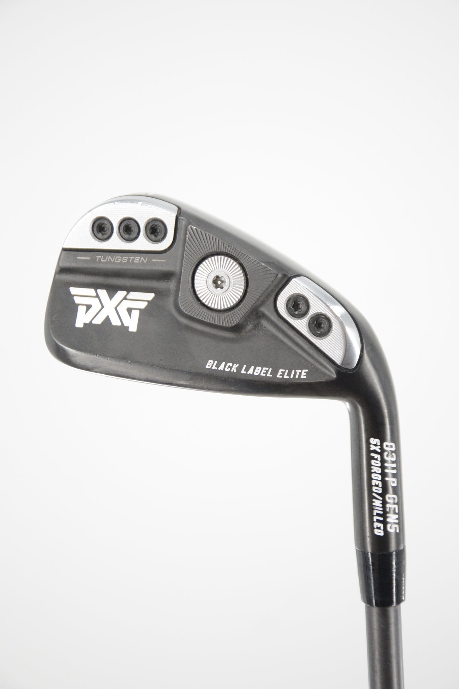 PXG 0311P Gen 5 Black Label Elite 7 Iron S Flex 36.5" Golf Clubs GolfRoots 