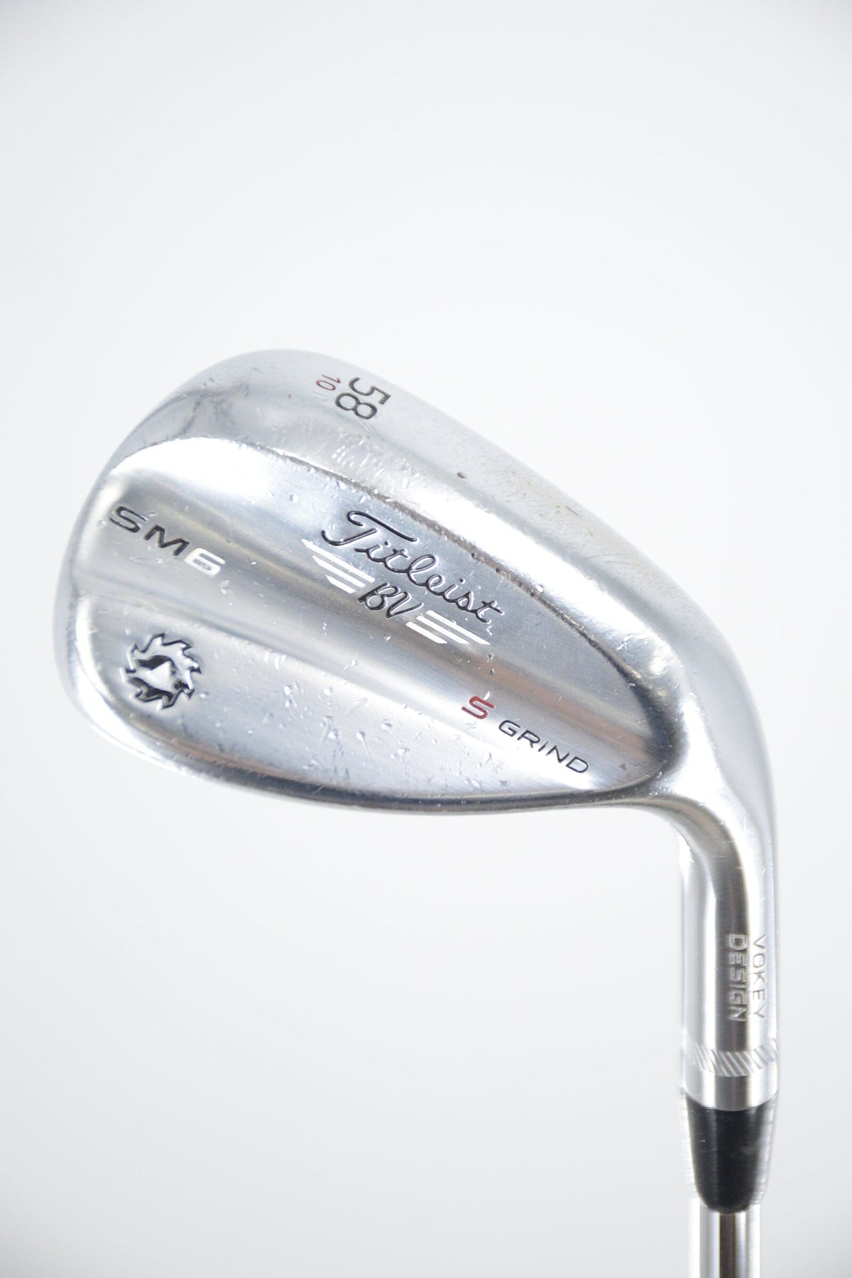 Titleist Vokey SM6 Tour Chrome 58 Degree Wedge Wedge Flex 34.75" Golf Wedges Titleist 
