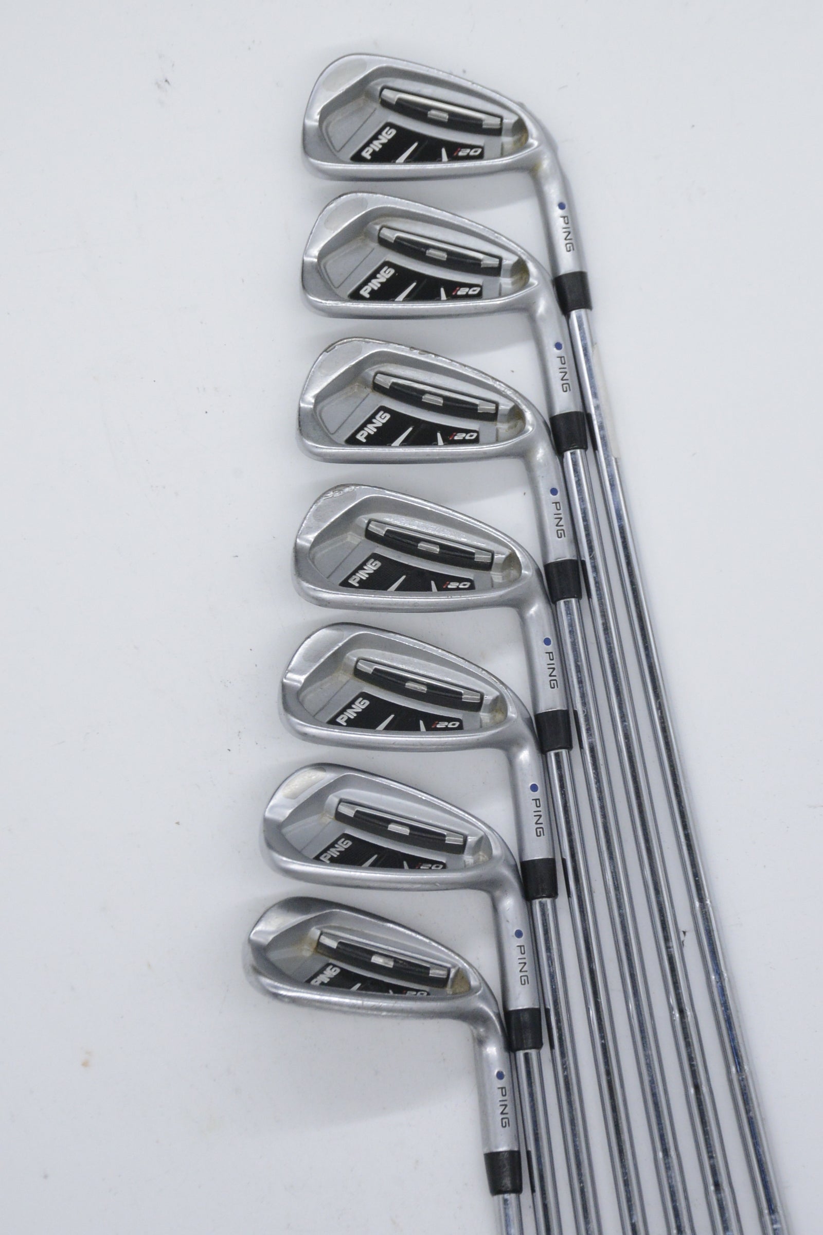 Ping I20 4-6, 8-PW, SW Iron Set S Flex +0.25"