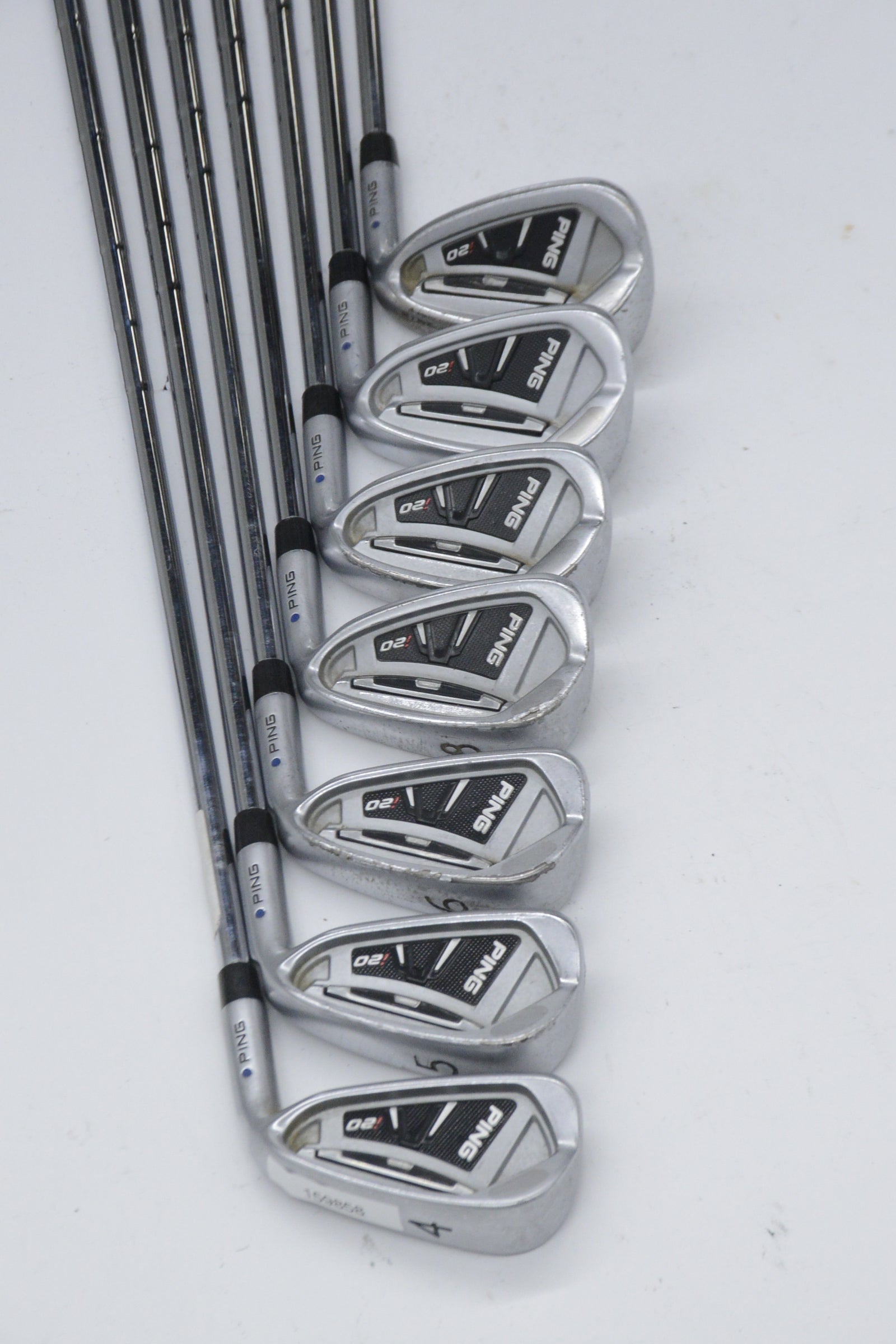 Ping I20 4-6, 8-PW, SW Iron Set S Flex +0.25"