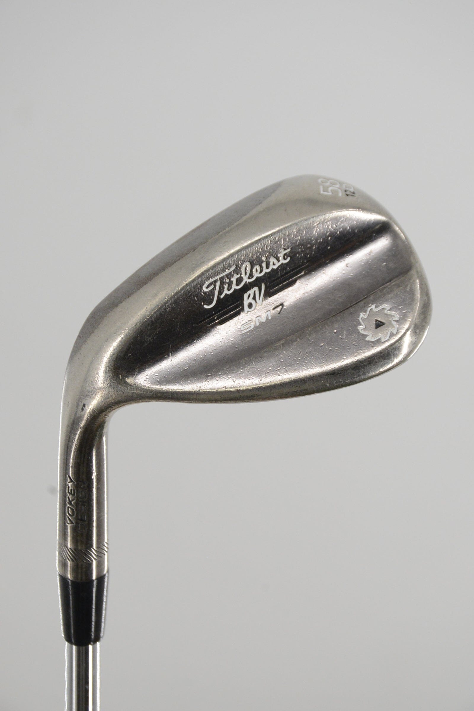 Lefty Titleist Vokey SM7 Brushed Steel 58 Degree Wedge Wedge Flex 34.75" Golf Clubs GolfRoots 