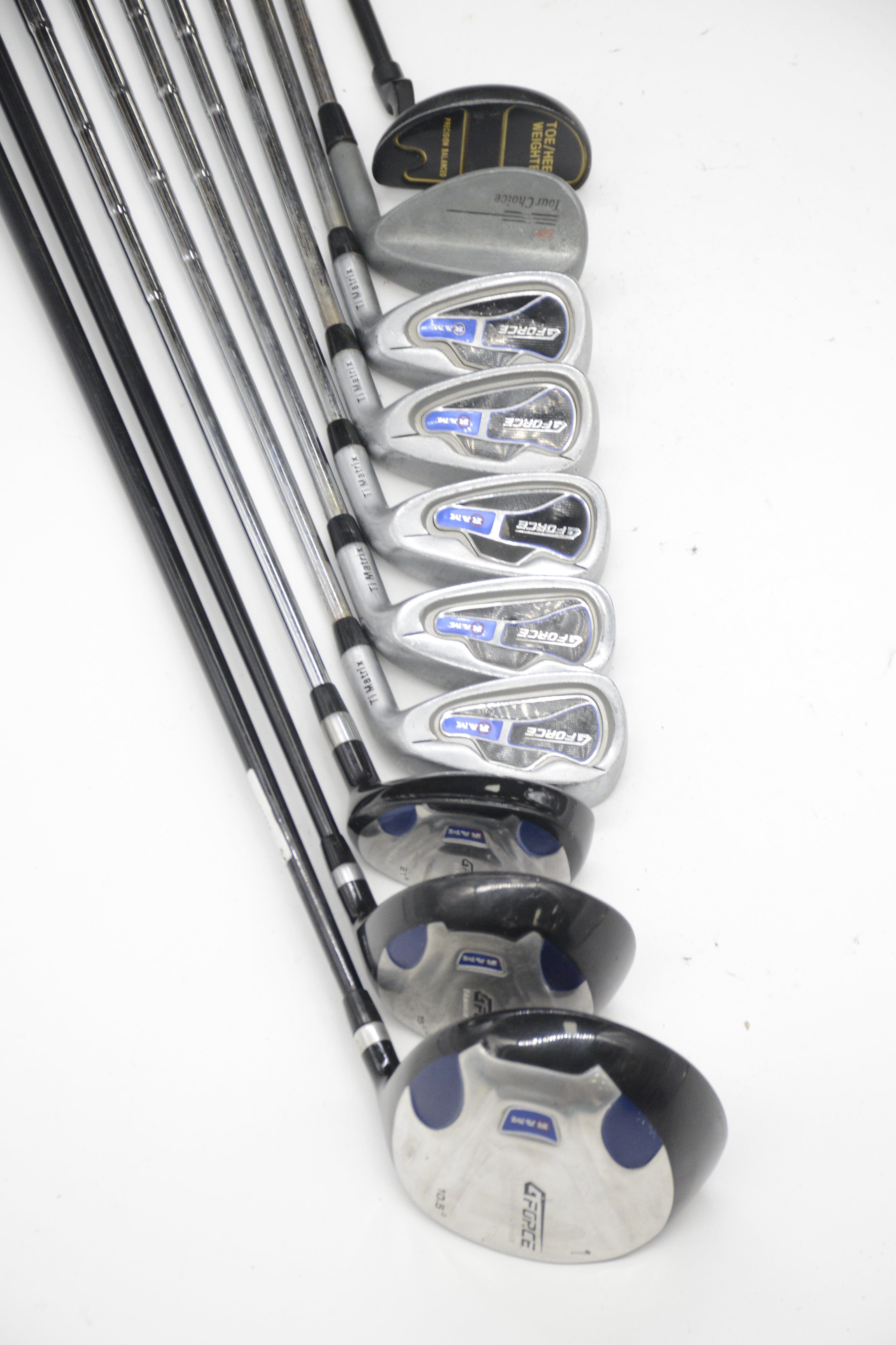 Ram G Force Mixed Full Set S Flex +0.25" Golf Clubs GolfRoots 