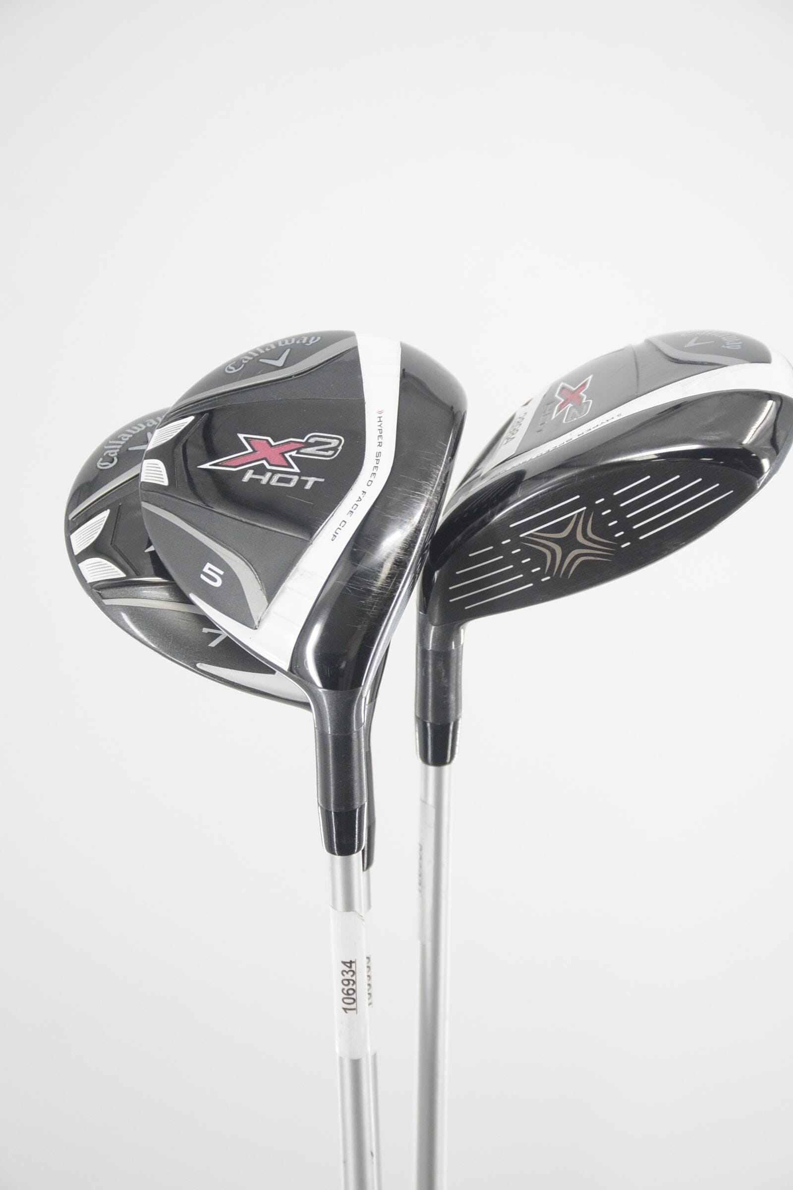Women's Callaway X2 Hot 3W, 5W, 7W Wood Set W Flex Golf Clubs GolfRoots 